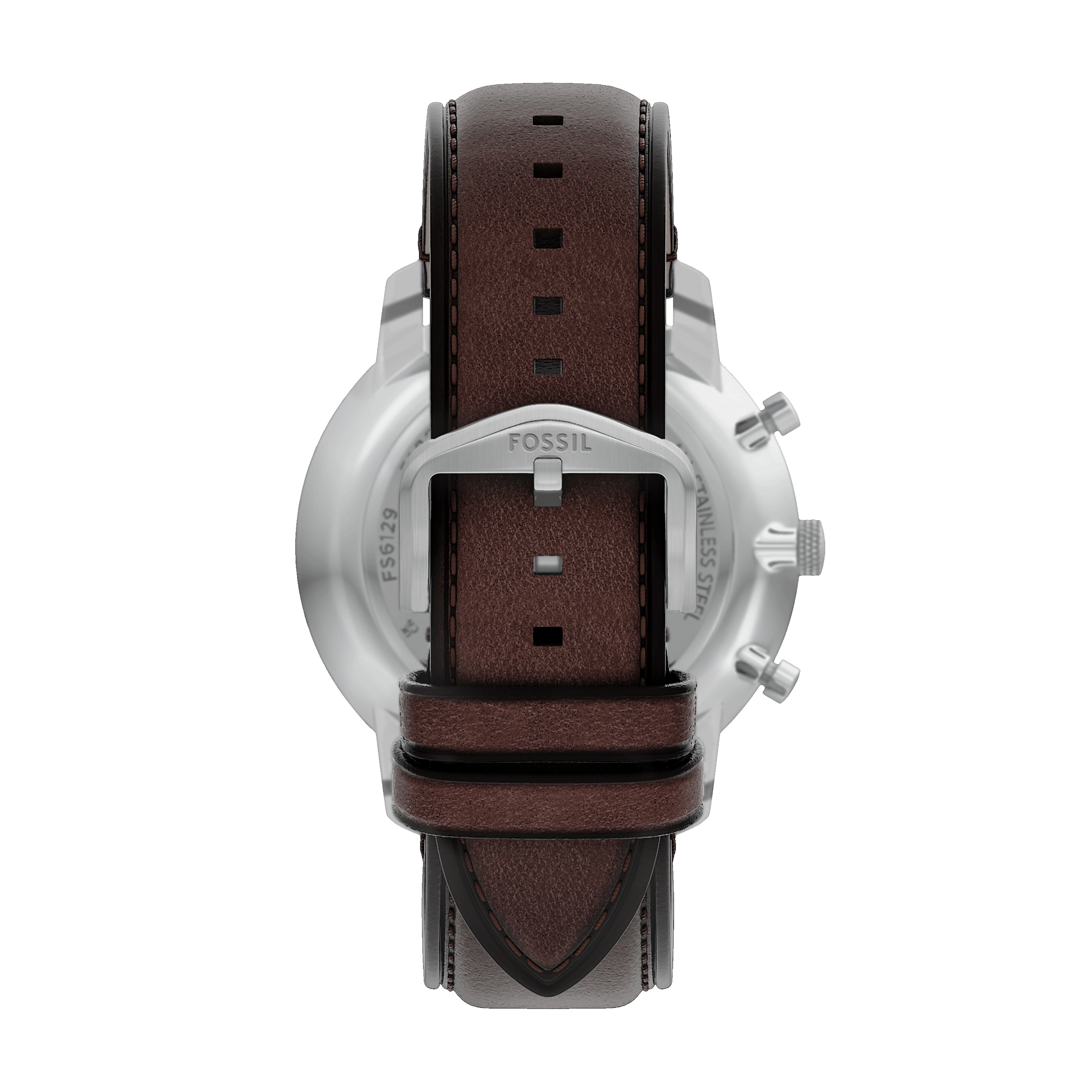Fossil Chronograph »NEUTRA«, Quarzuhr, Armbanduhr, Herrenuhr, Lederarmband, analog, Tag
