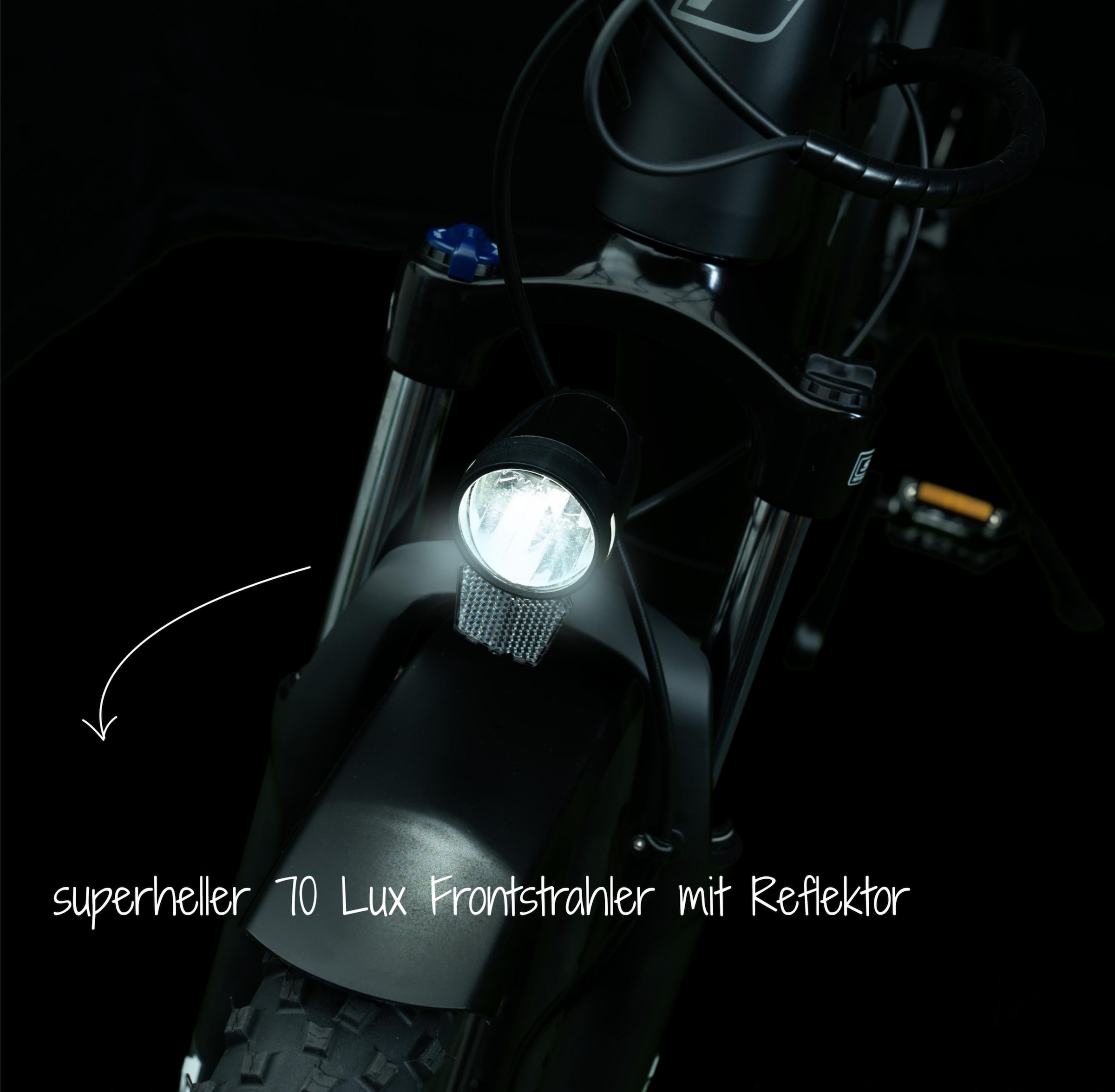 FISCHER Fahrrad Fahrrad-Frontlicht