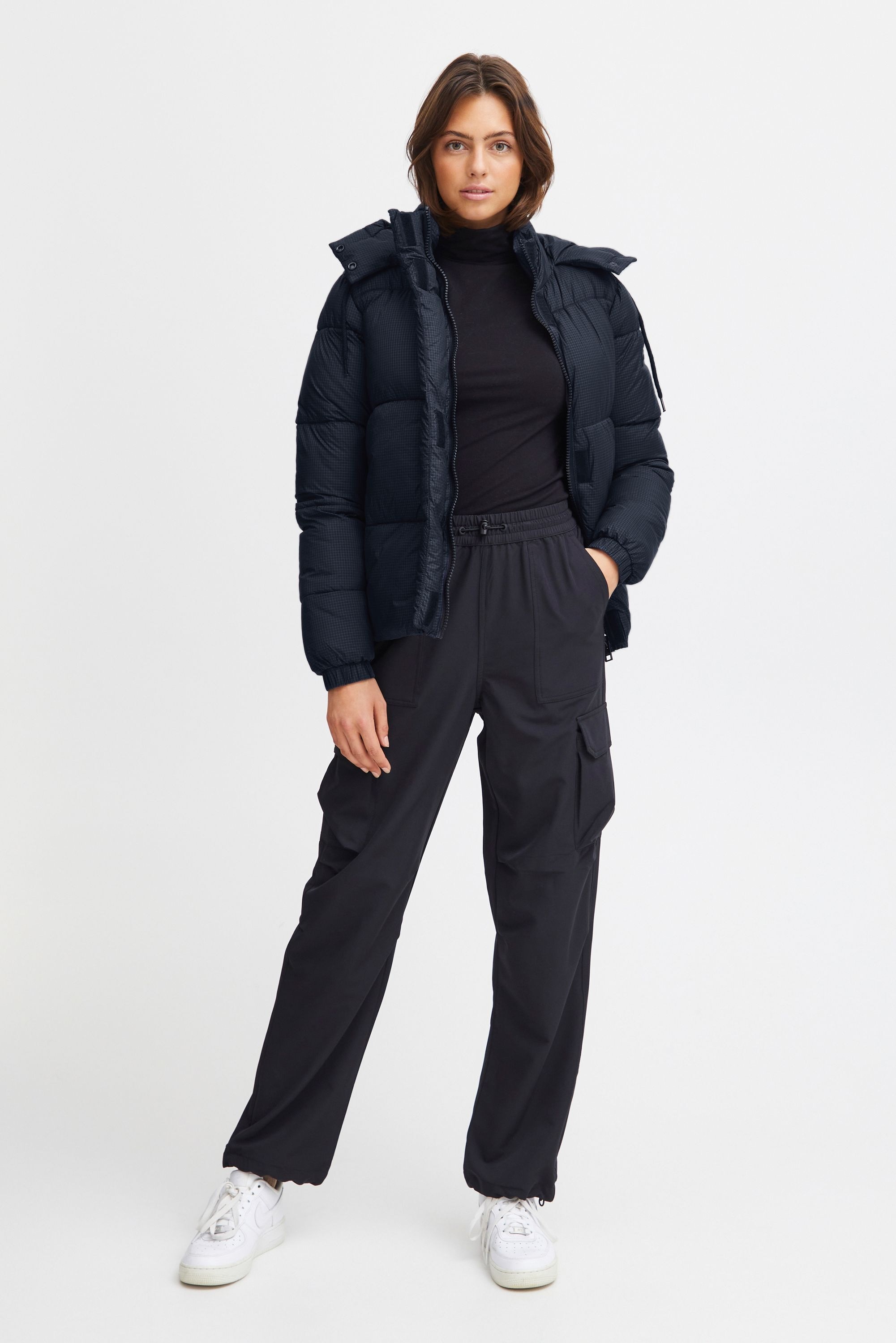 OXMO Steppjacke »Steppjacke OXTaylor«, mit Kapuze