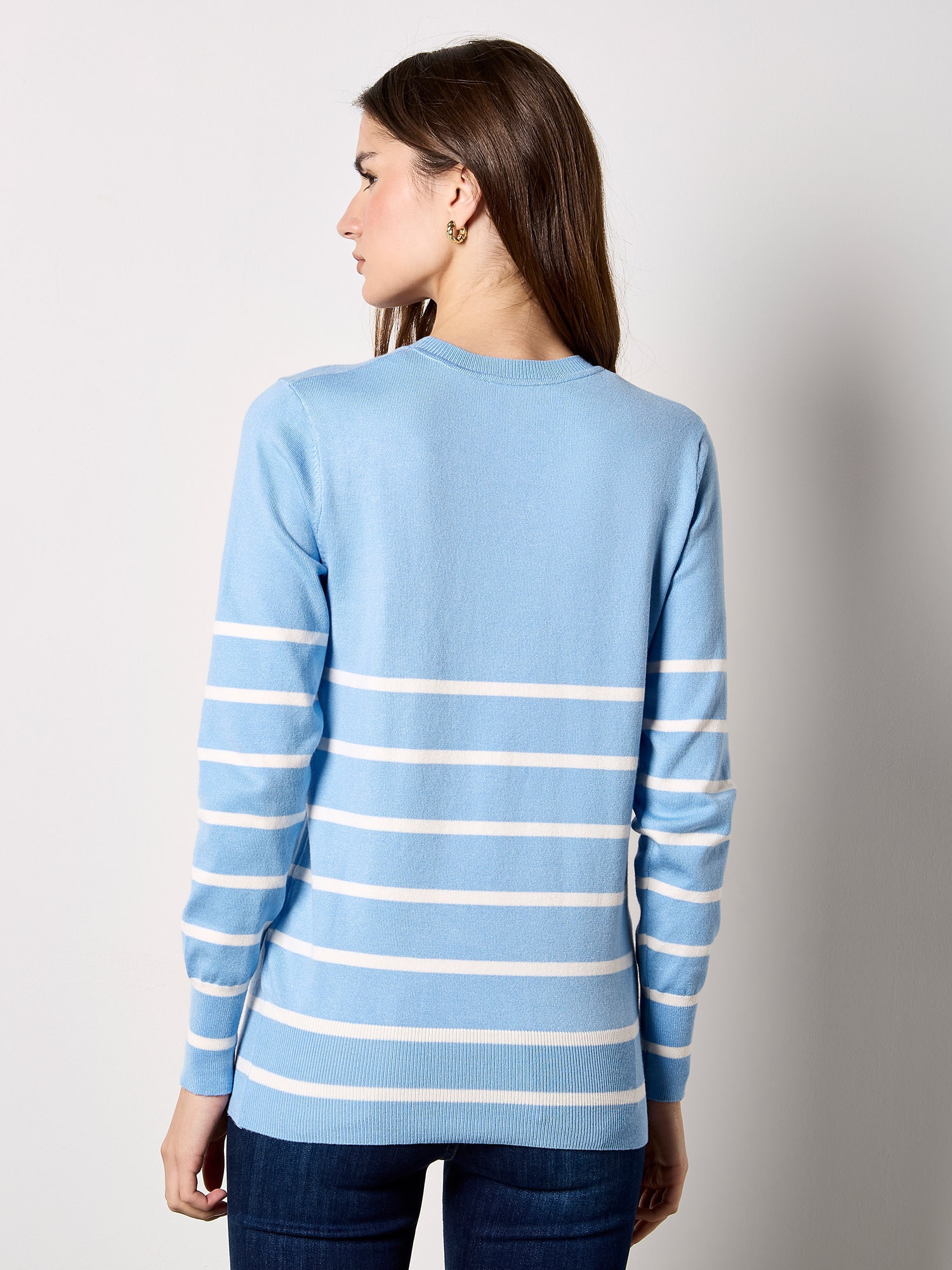 Apricot Strickfleece-Pullover »Pullover« mit gestickten Herzen