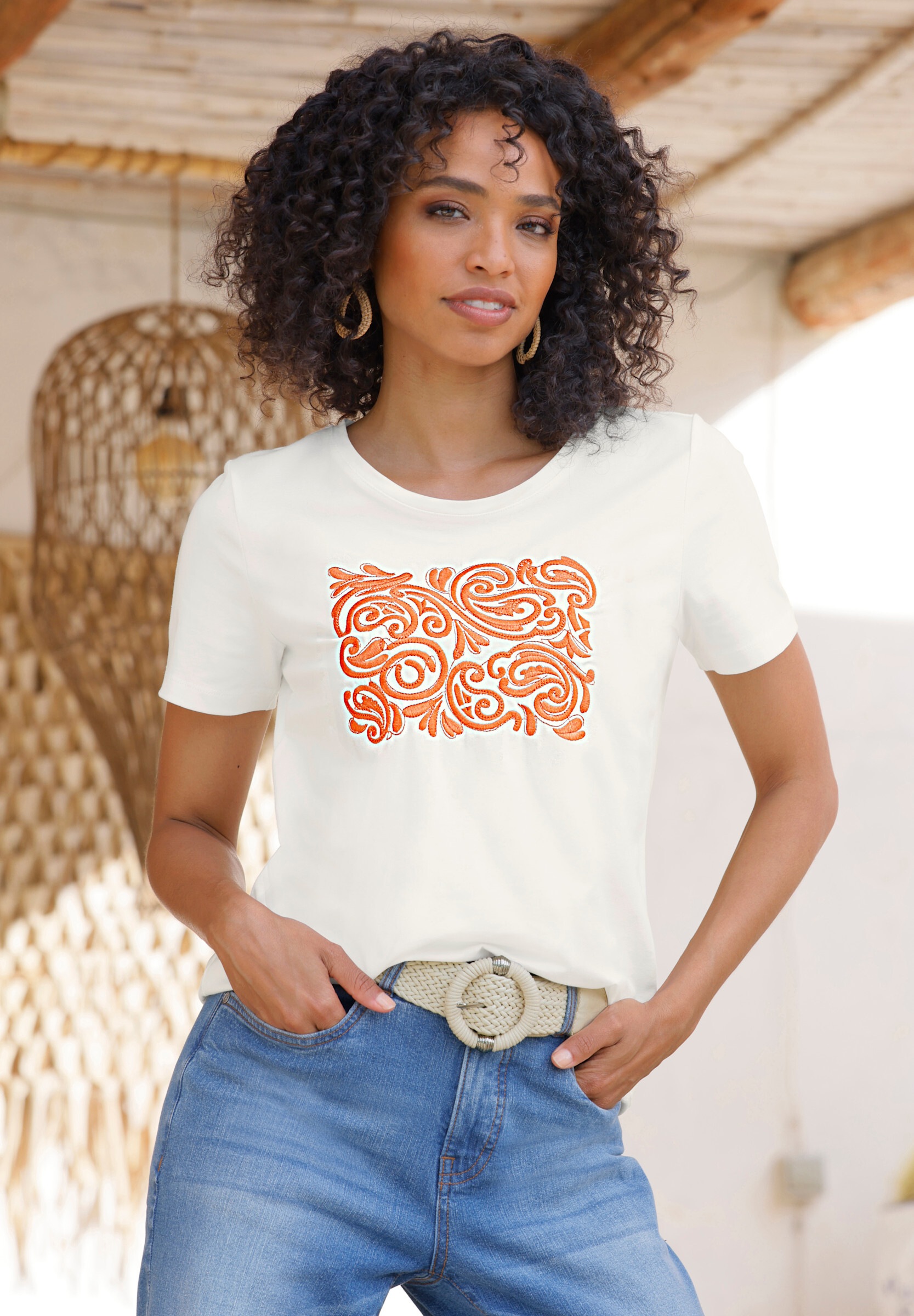 heine T-Shirt »T-Shirt Kurzarmshirt«