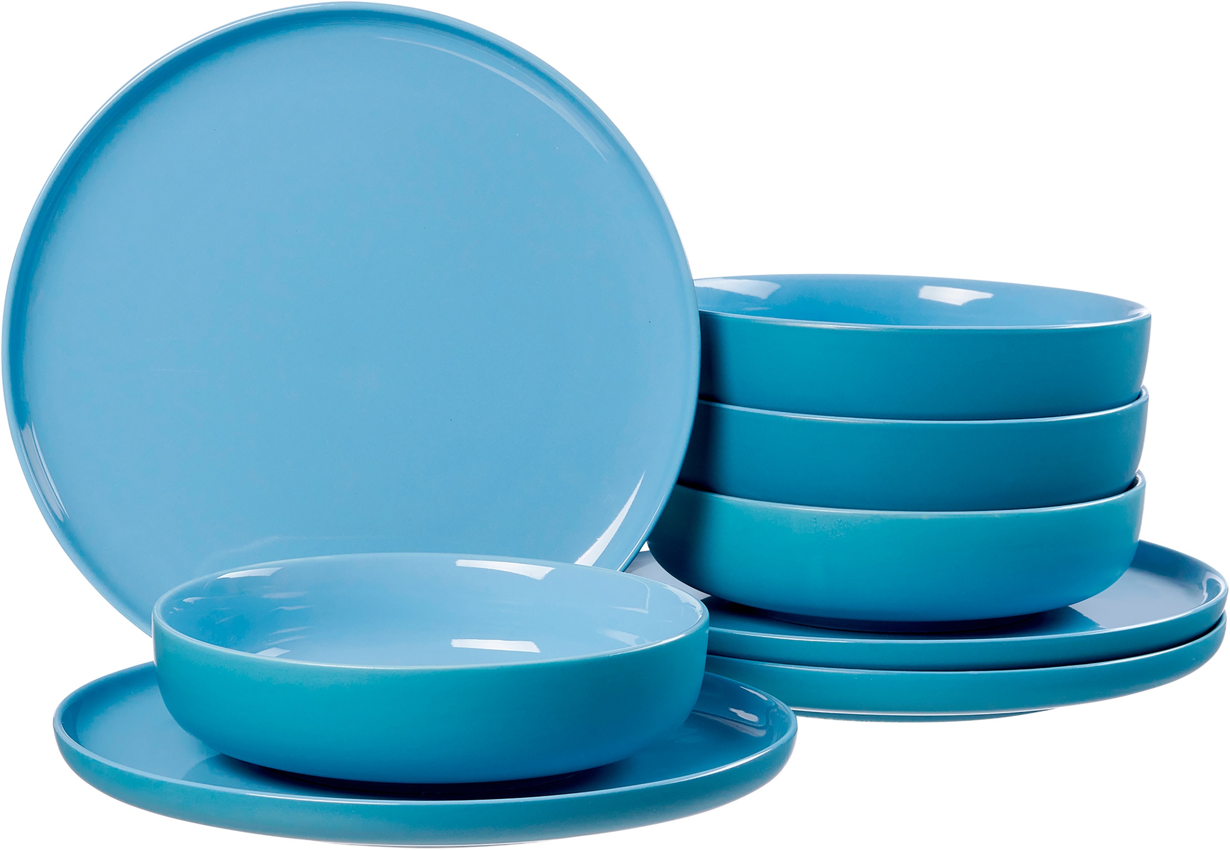 Ritzenhoff & Breker Tafelservice "Teller Set, Geschirr-Set Jasper" Scandic Style, 8 Teile, für 4 Personen