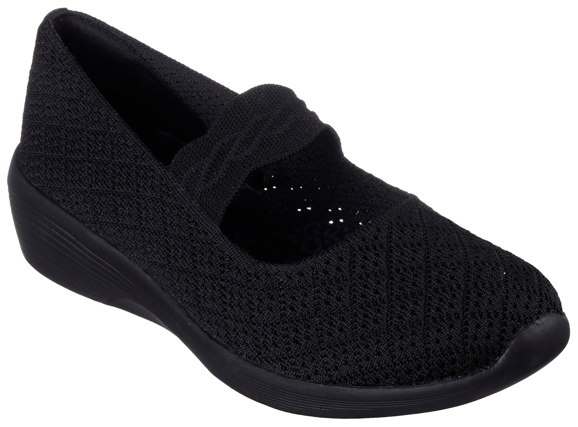 Skechers Riemchenballerina »ARYA-THAT'S SWEET«, Keilpumps, Slipper für Maschinenwäsche geeignet