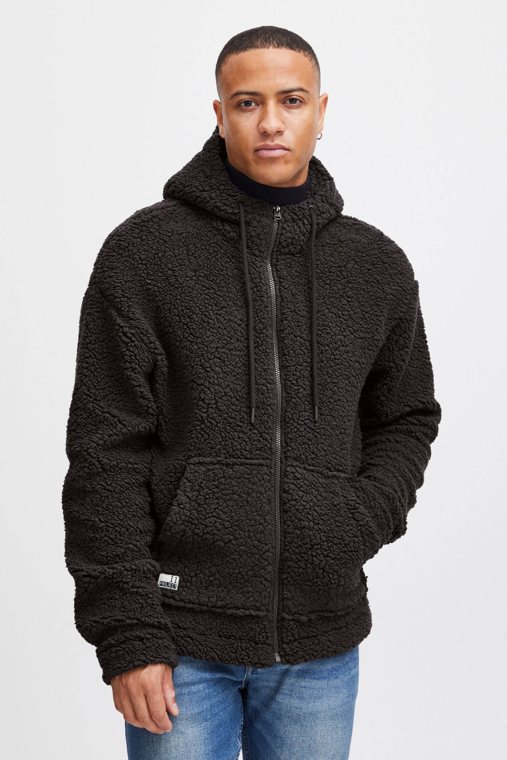 11 Project Funktions-Kapuzensweatjacke »Fellimitatjacke PRDaag«