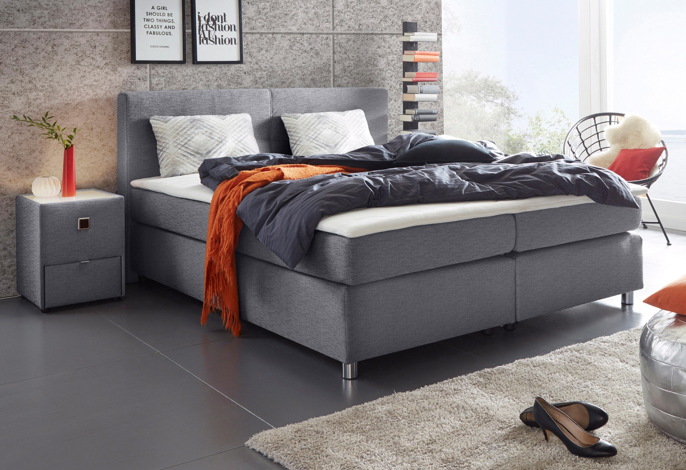 Jockenhöfer Gruppe Nachtkonsole »Lancy« mit LED-Beleuchtung