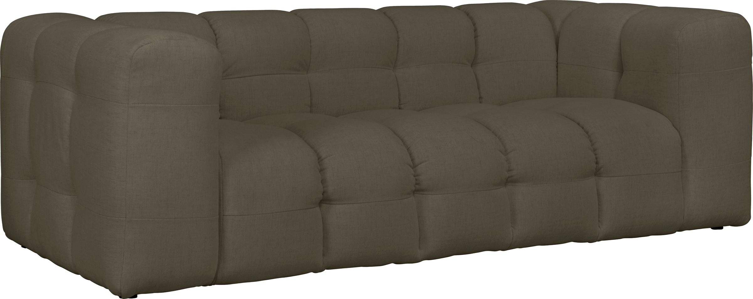 LeGer Home by Lena Gercke 3-Sitzer »TALISHA Designersofa, moderne Steppung, Maße B/T/H: 229/110/75 cm«, moderne Steppung, hoher Sitzkomfort