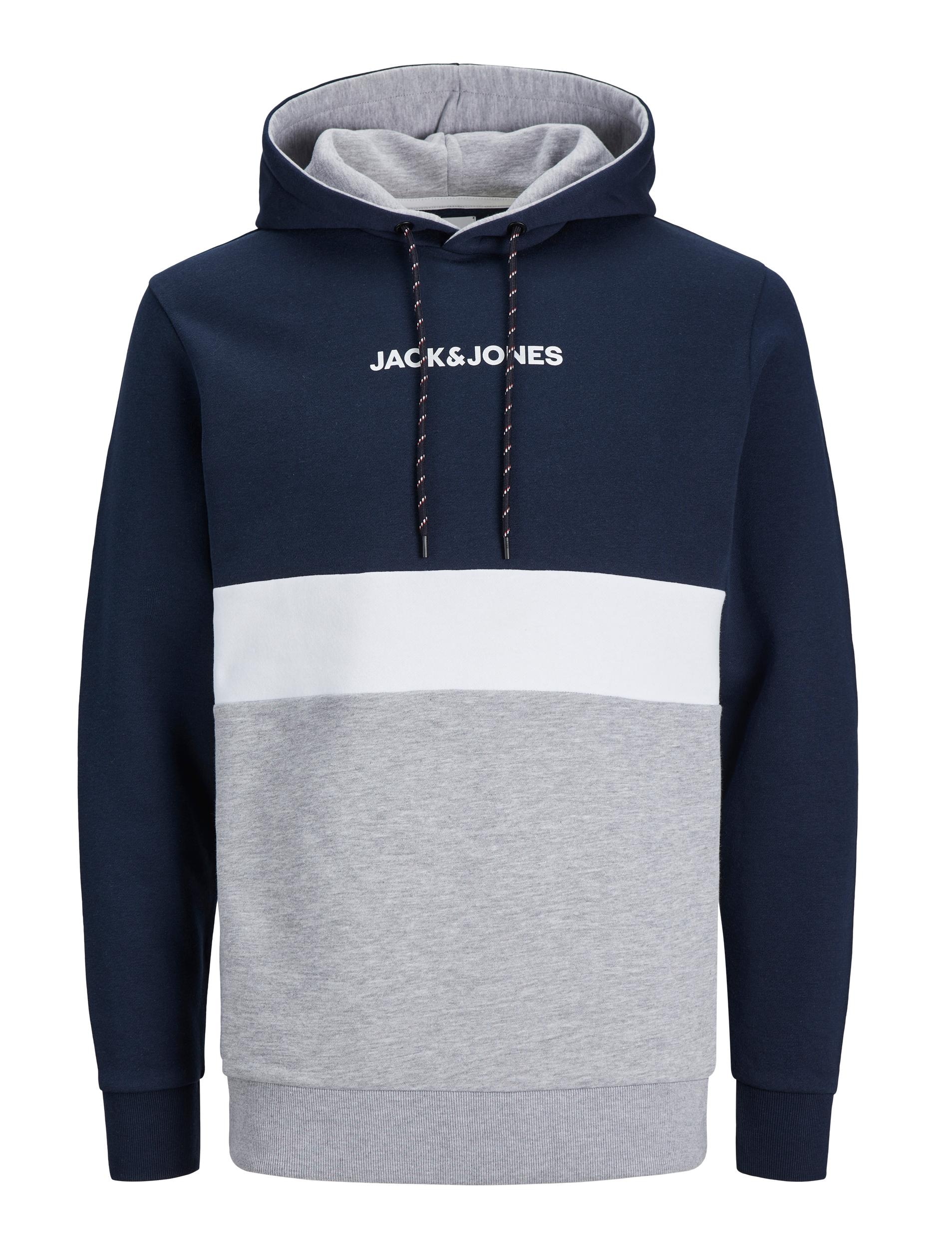 Jack & Jones Kapuzensweatshirt »JJEREID BLOCKING SWEAT HOOD NOOS«
