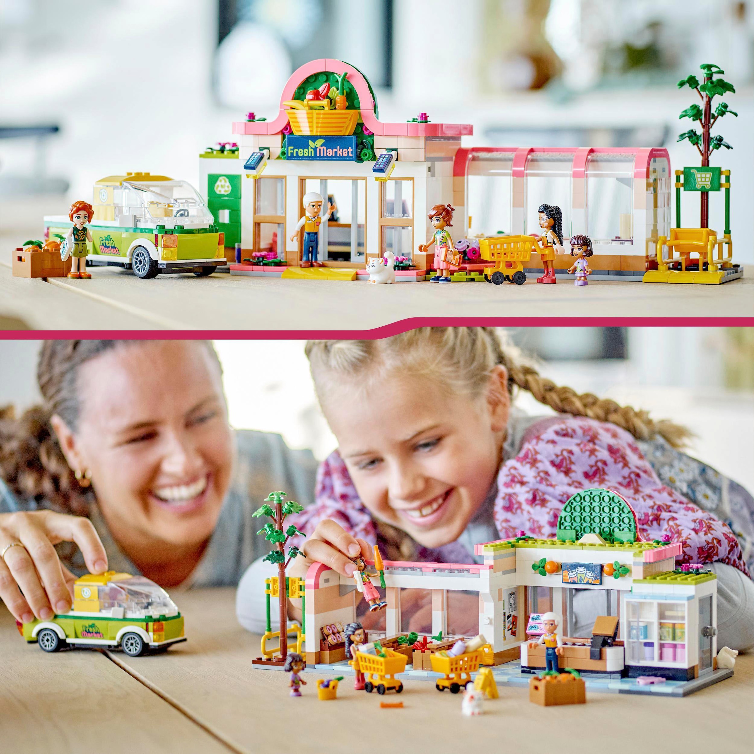 LEGO® Konstruktionsspielsteine »Bio-Laden (41729), LEGO® Friends«, (830 St.), Made in Europe