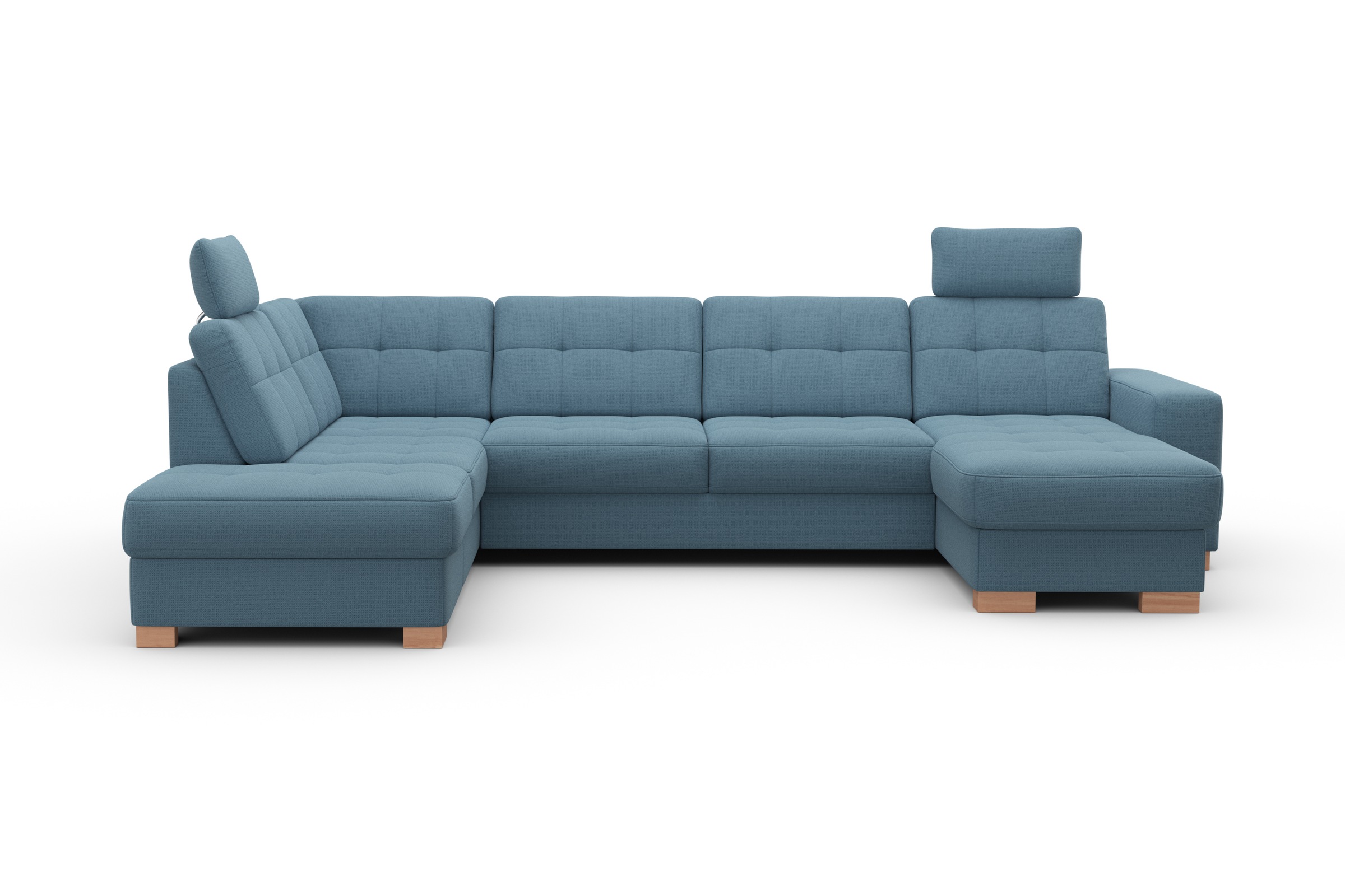 sit&more Wohnlandschaft »Quincy U-Form«, wahlweise mit Bettfunktion und Bettkasten