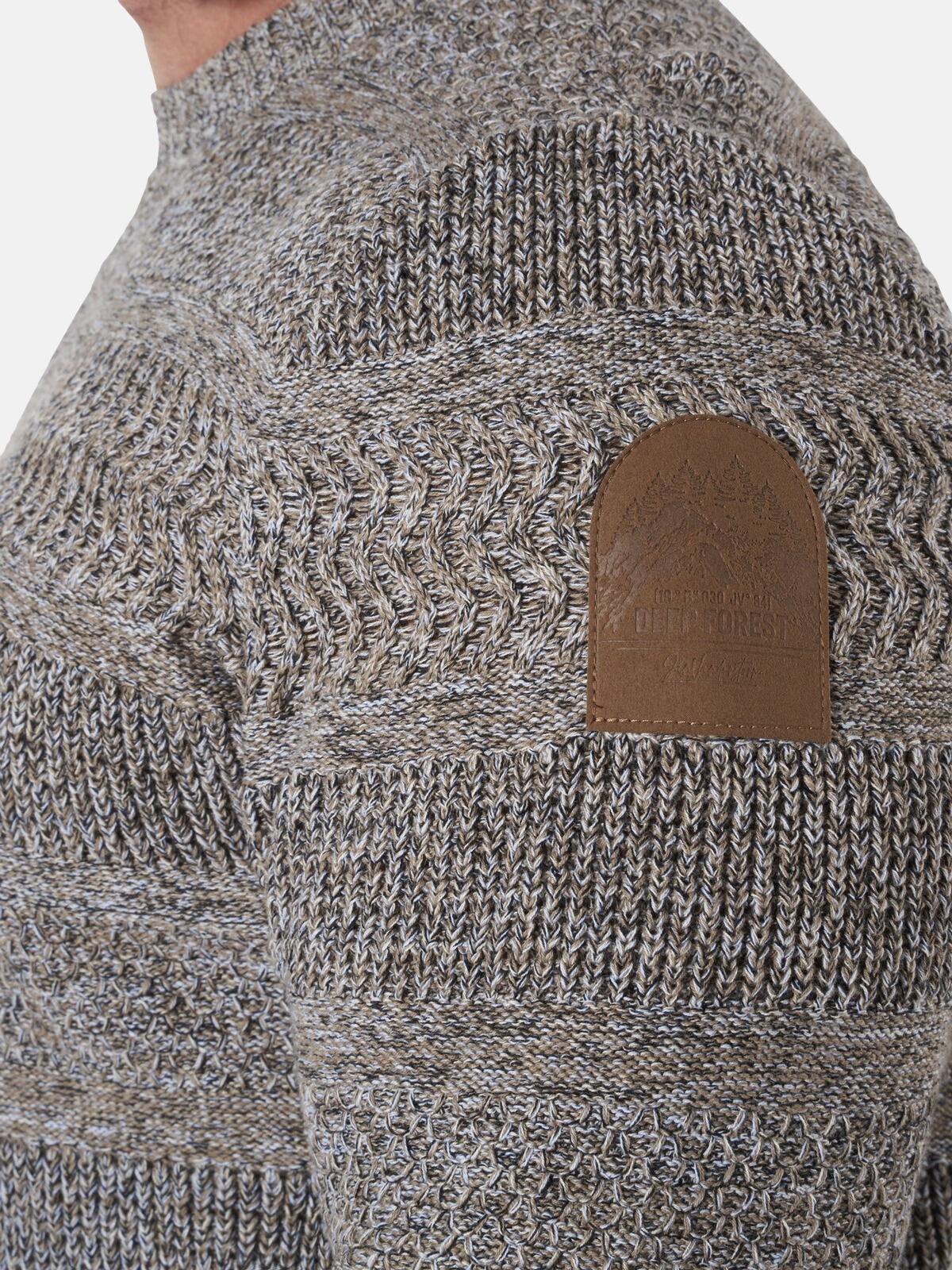 Jan Vanderstorm Rundhalspullover »Pullover GYLFE«