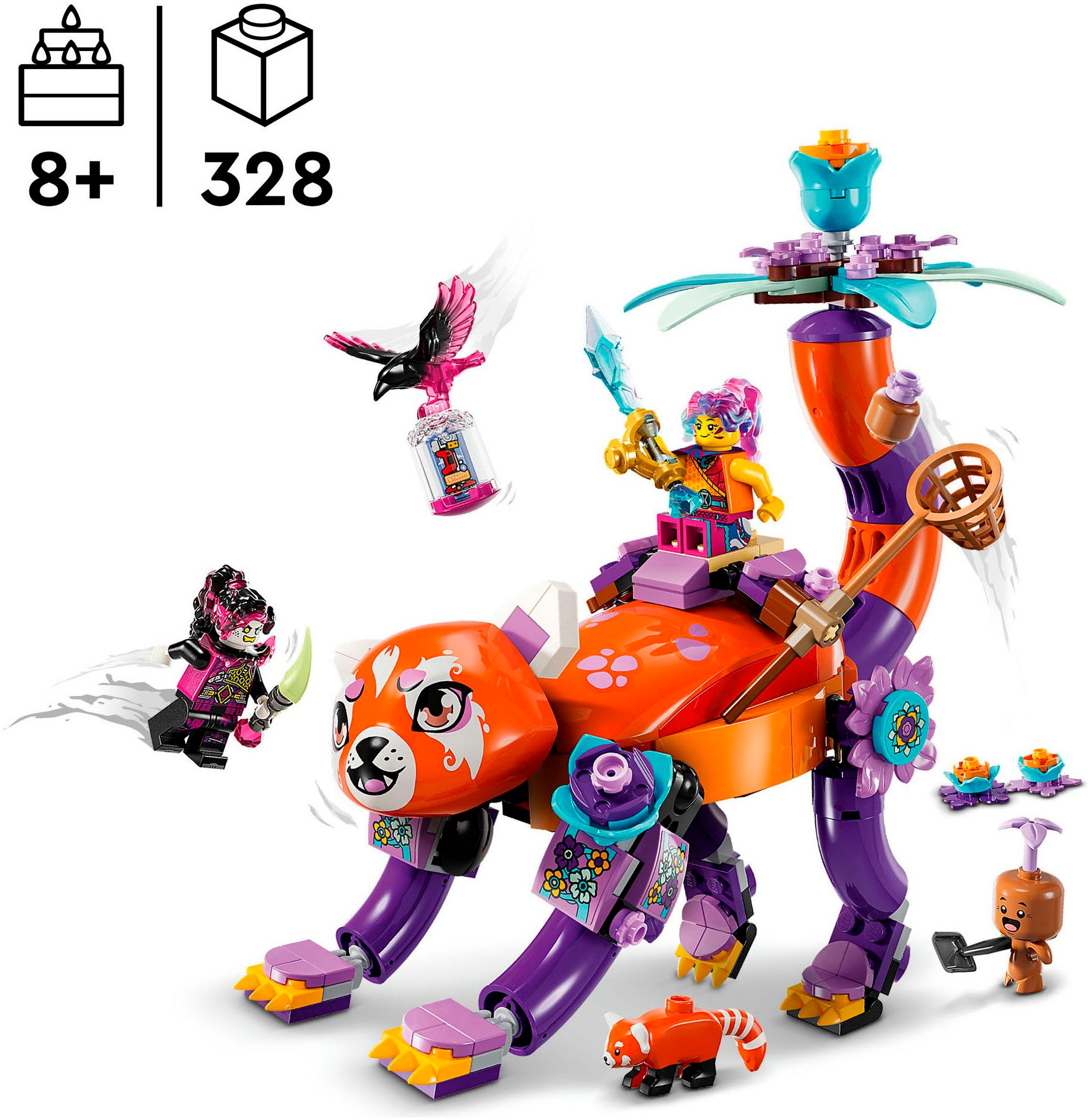 LEGO® Konstruktionsspielsteine »Izzies Traumtiere (71481), LEGO DREAMZzz« Made in Europe