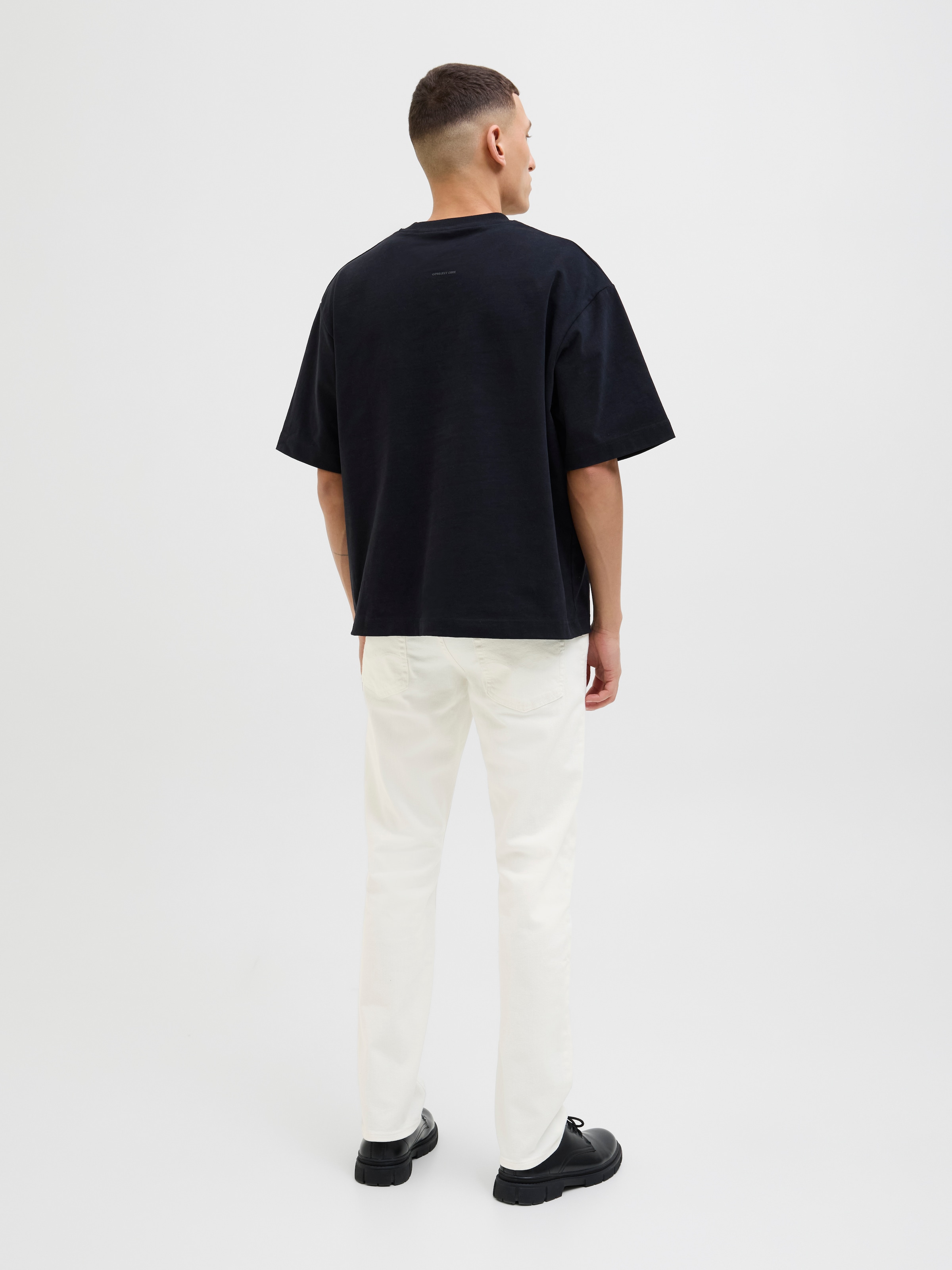 Jack & Jones Slim-fit-Jeans »JJIGLENN  Slim-Fit mit Stretch und praktischer 5-Pocket-Form« mit Abriebeffekten