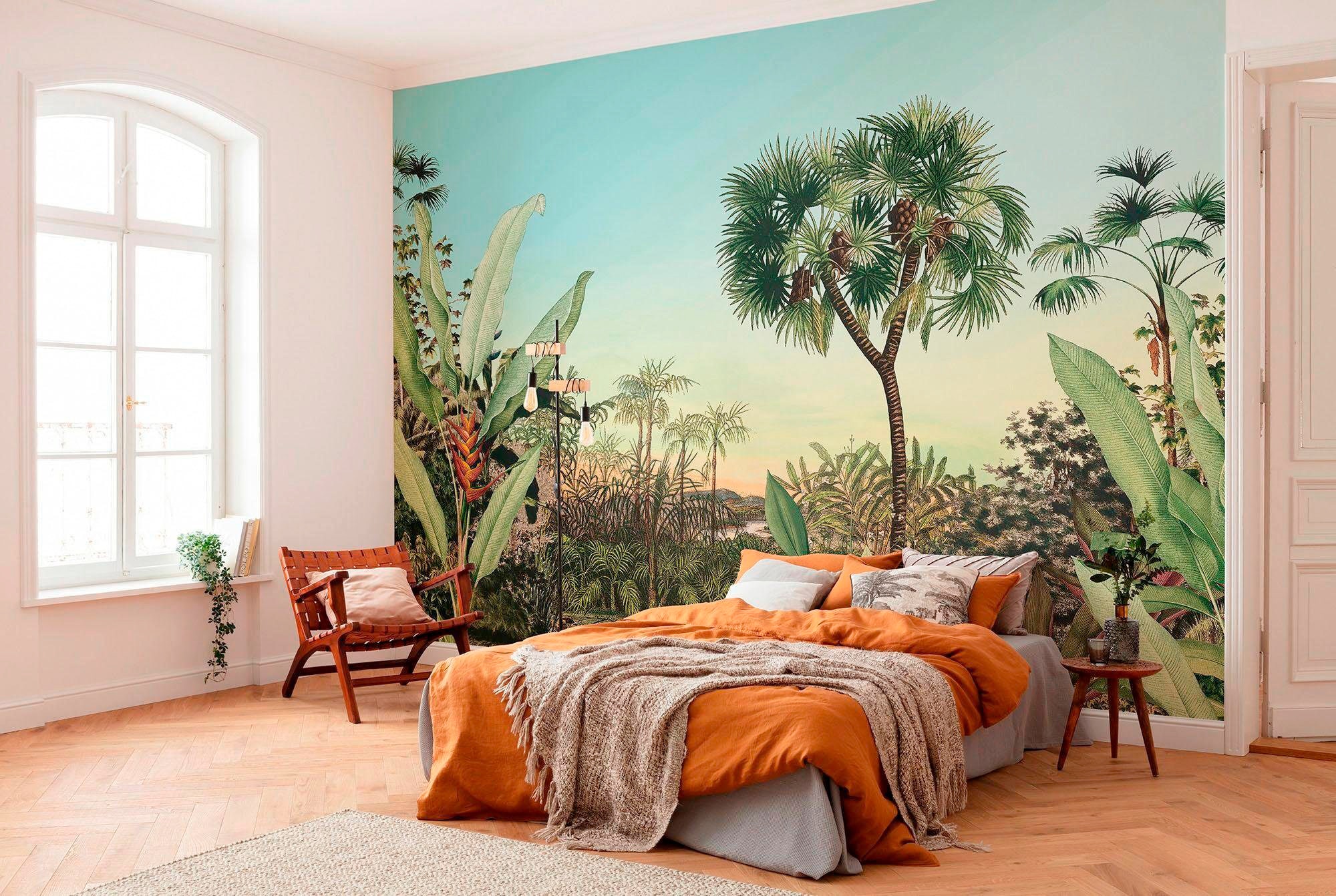 Komar Vliestapete »Digitaldruck Vlies -  Oasis - Größe 350 x 250 cm« bedruckt glatt Wohnzimmer, Schlafzimmer