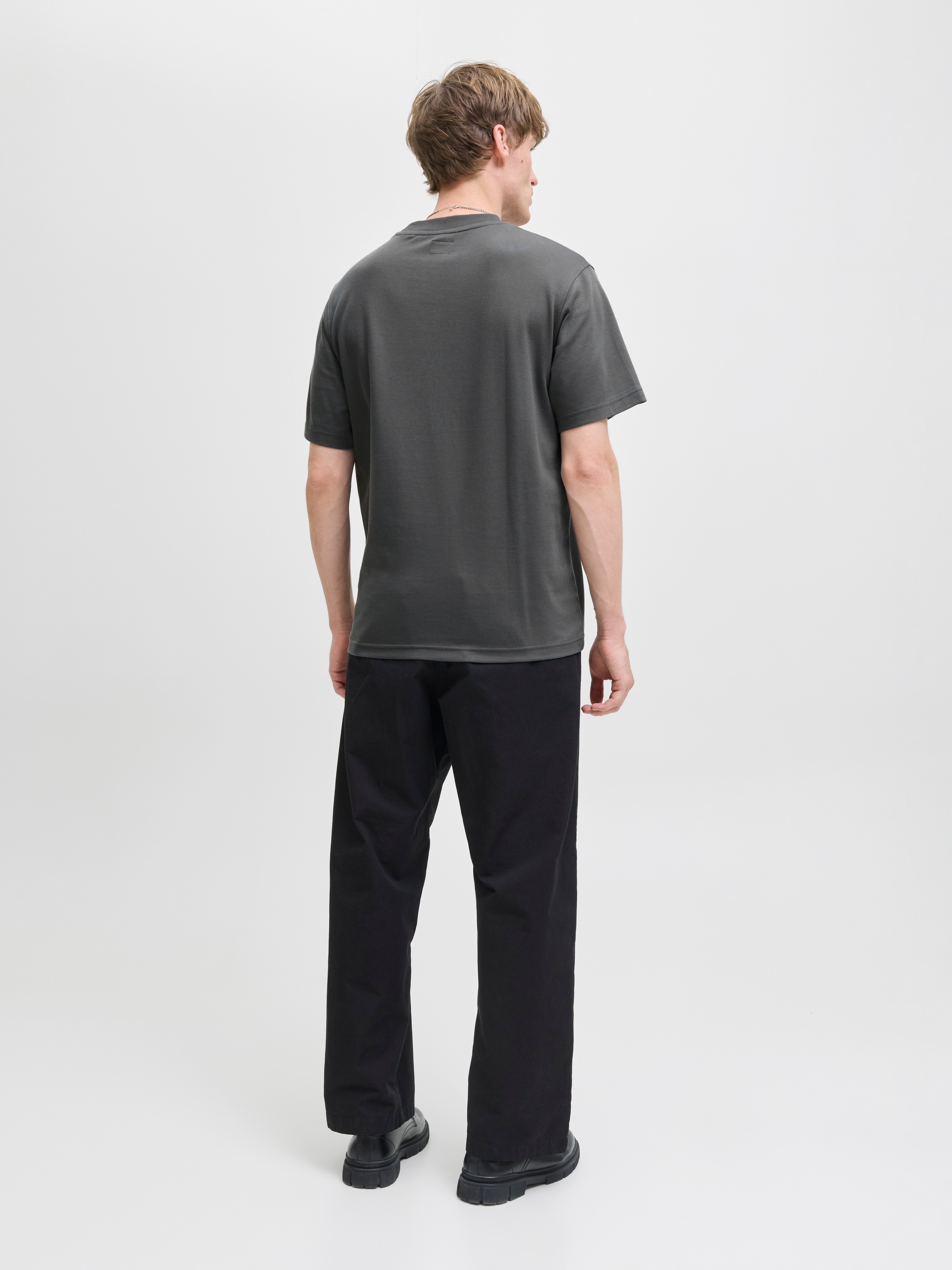 Jack & Jones Rundhalsshirt »JPRBLACHAD BRANDING SS CREW NECK TEE SN«