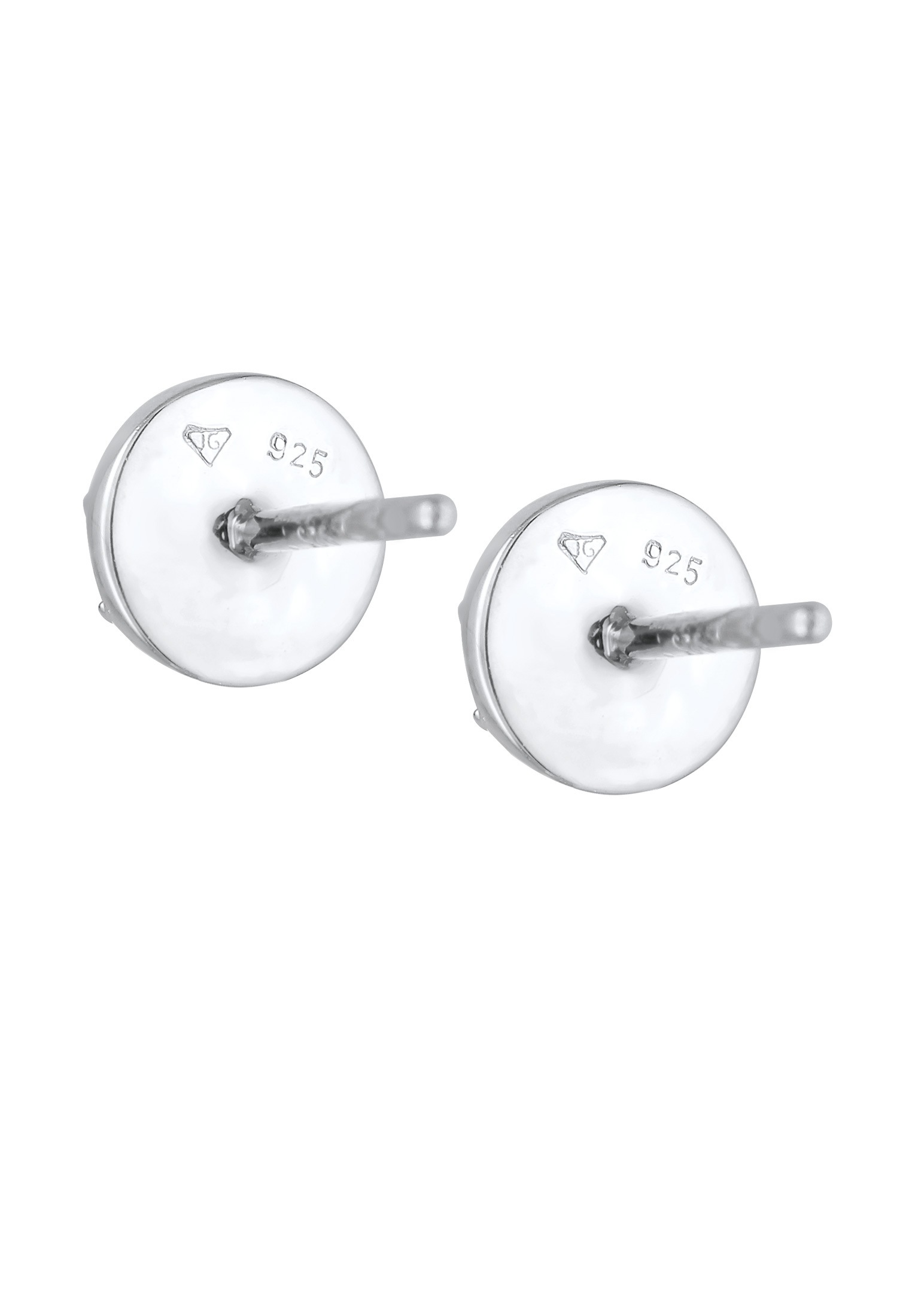 Elli Paar Ohrstecker »Ohrringe Kristall Rund Glamourös 925 Silber«