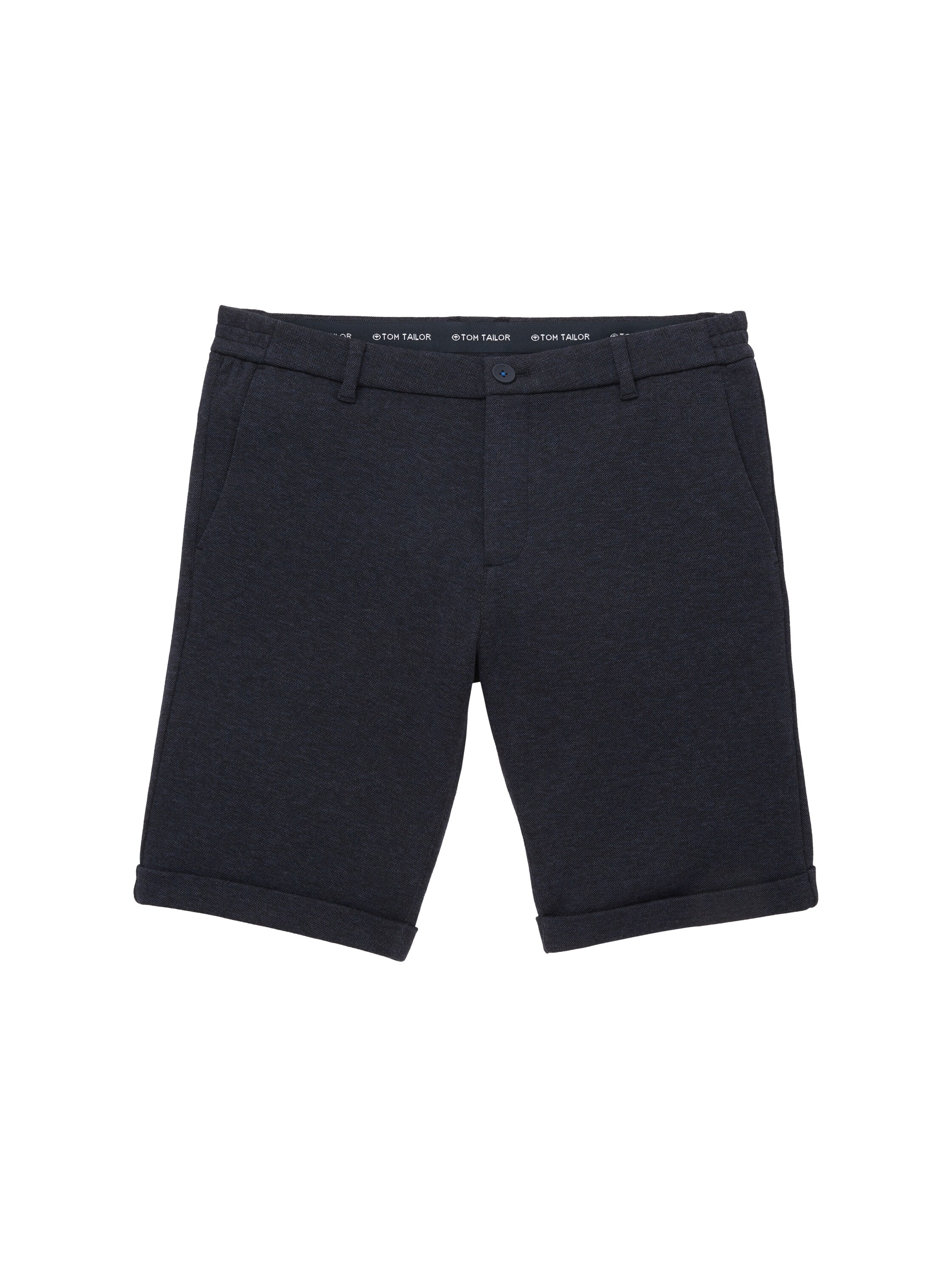 TOM TAILOR Bermudas, mit Melange Optik