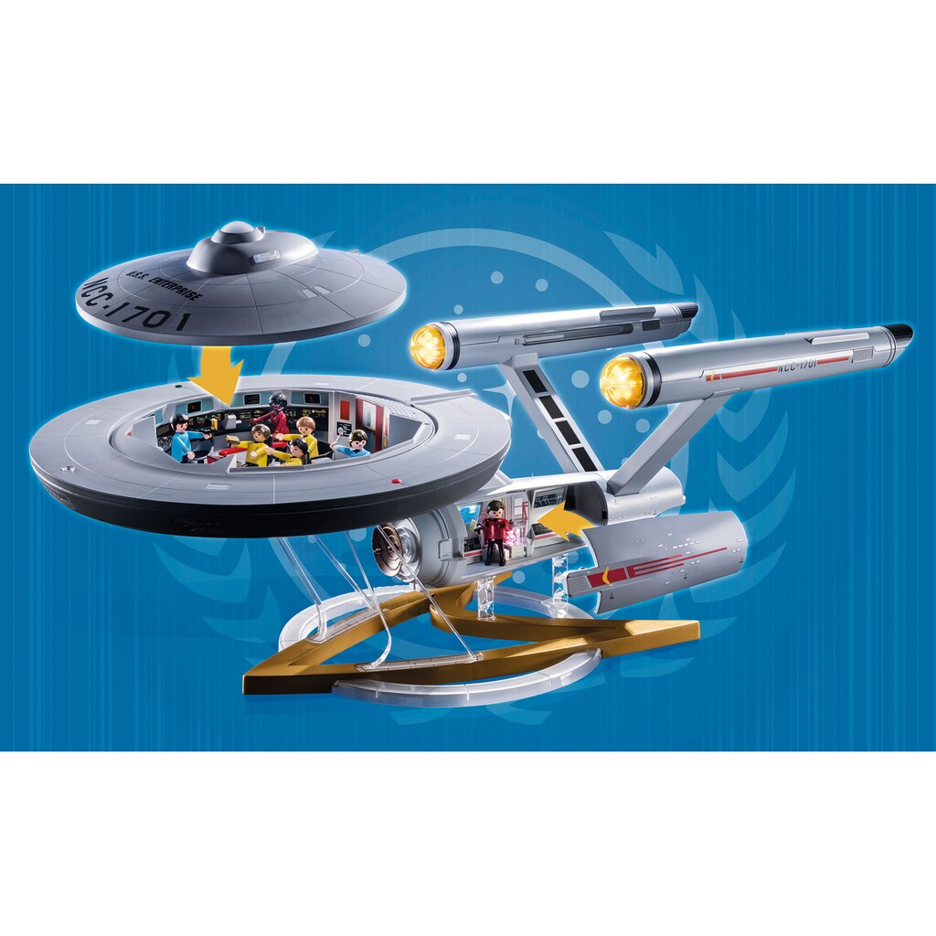 Playmobil® Konstruktions-Spielset »Star Trek - U.S.S. Enterprise NCC-1701 (70548)«, (150 St.)