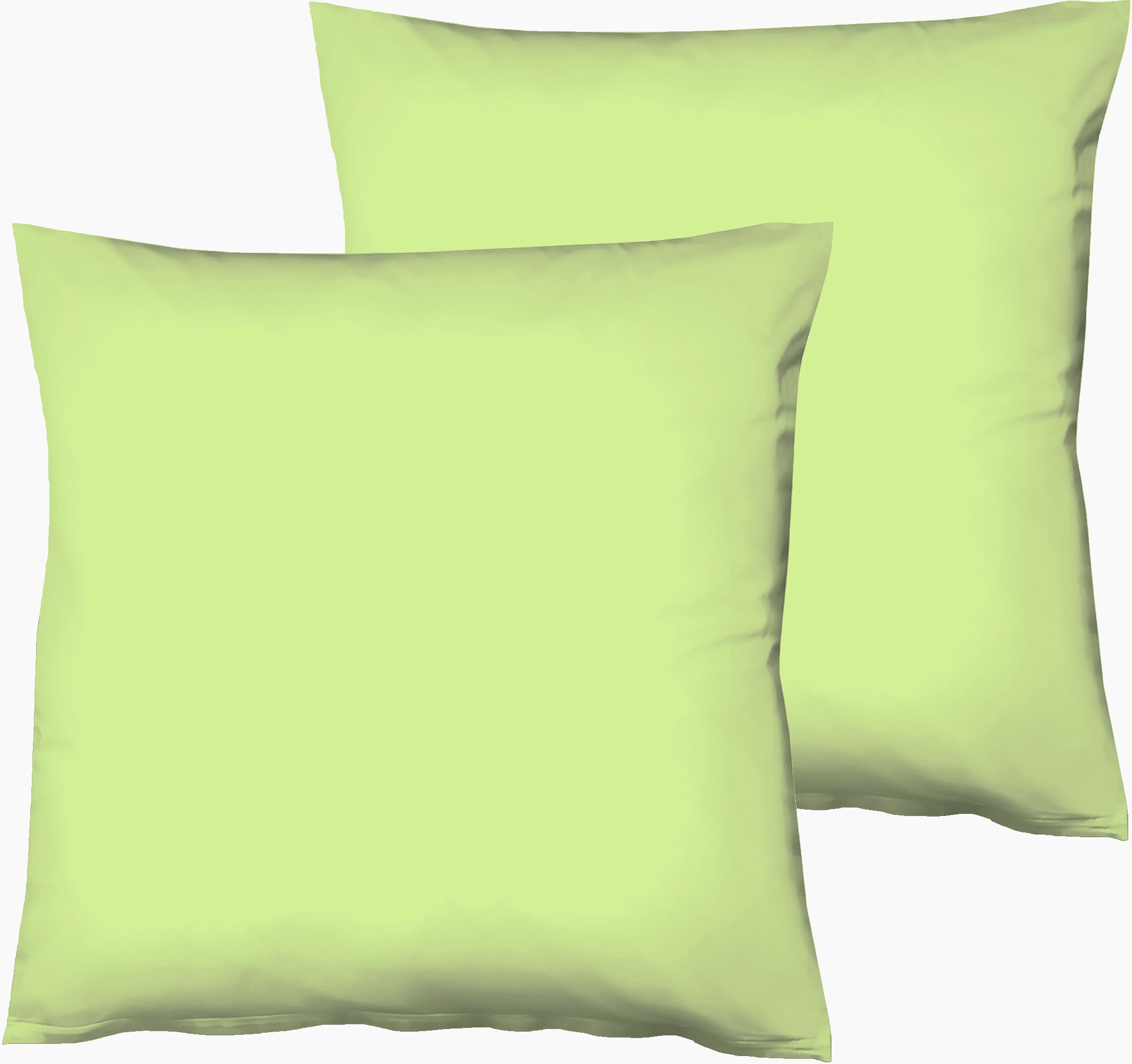 fleuresse Kissenbezüge »Colours« edler, bügelfreier Interlock-Jersey aus 100% Baumwolle