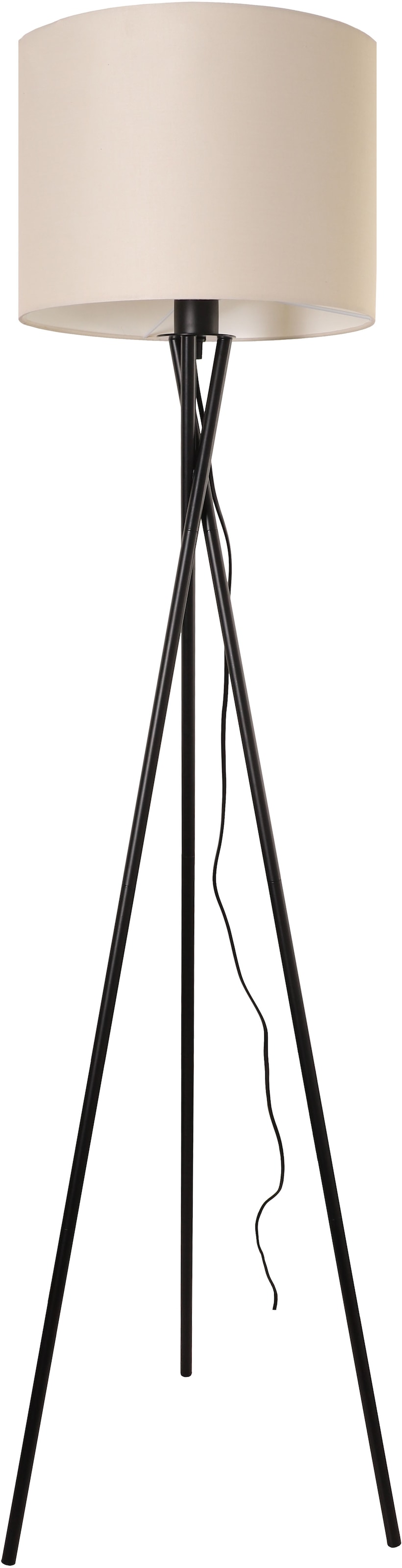 OTTO home Stehlampe »Avveline« E27 1 Stk. Stehlampe mit standfestem Dreibein