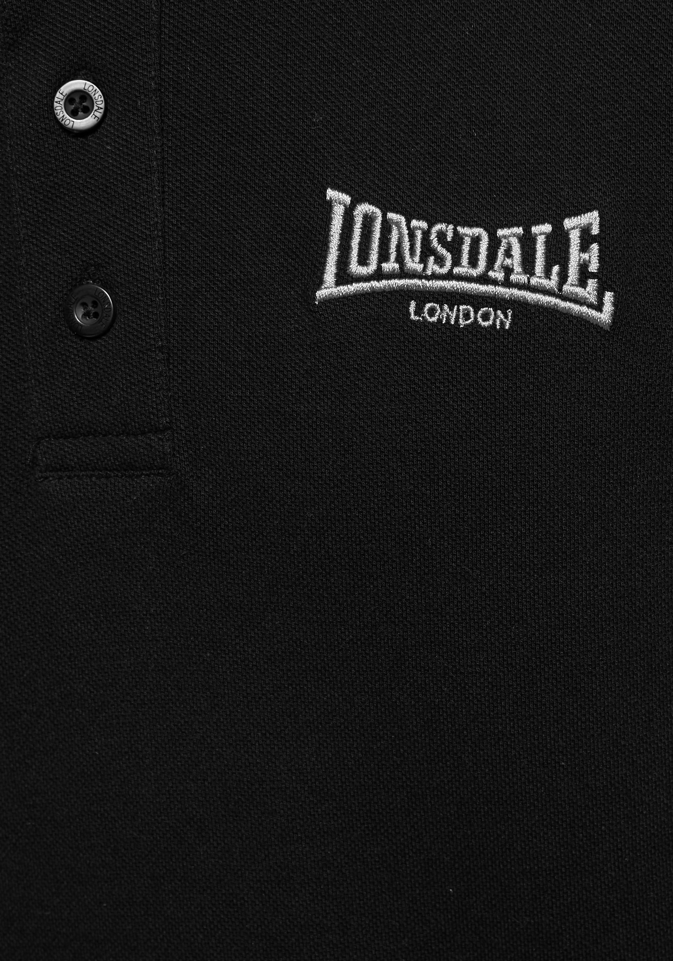 Lonsdale Poloshirt »CAUSTON«, Mit Logostickerei
