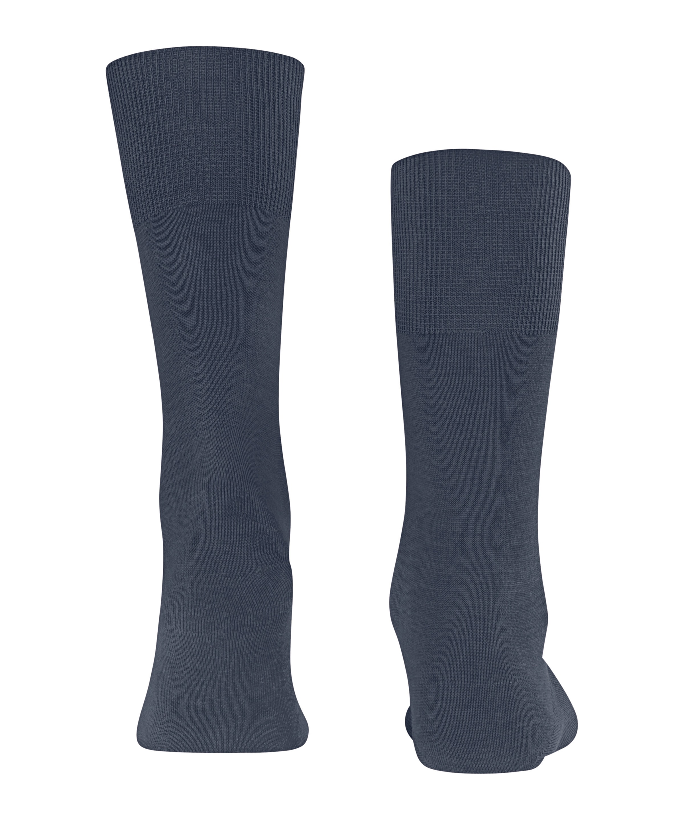 FALKE Socken »Airport«, mit Merinowolle außen, Baumwolle innen, atmungsaktiv