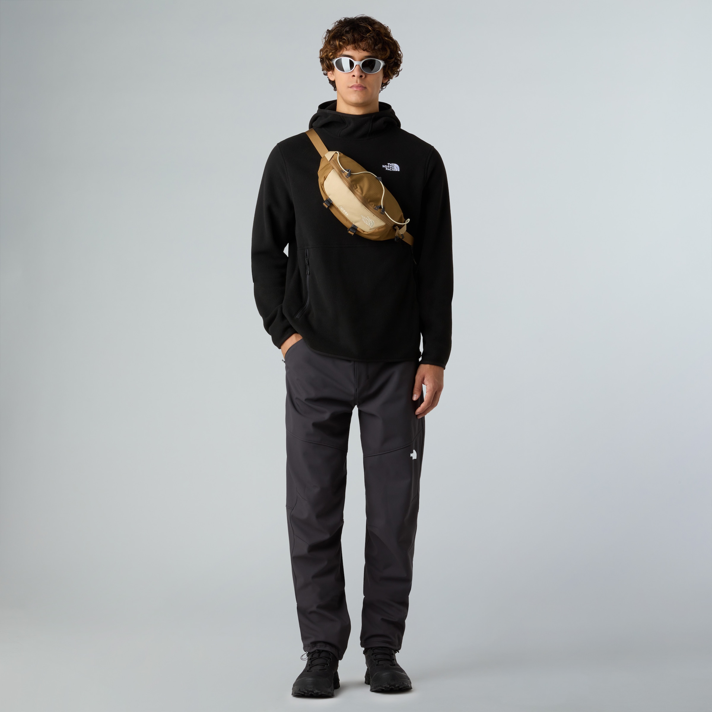 The North Face Fleecepullover »M GLACIER FLEECE PULLOVER HOODIE« 1 Stk. tlg.