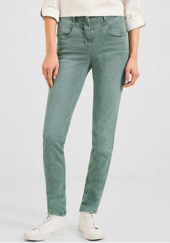 Cecil Slim-fit-Jeans »Style Toronto«, in besonderer Waschung kaufen