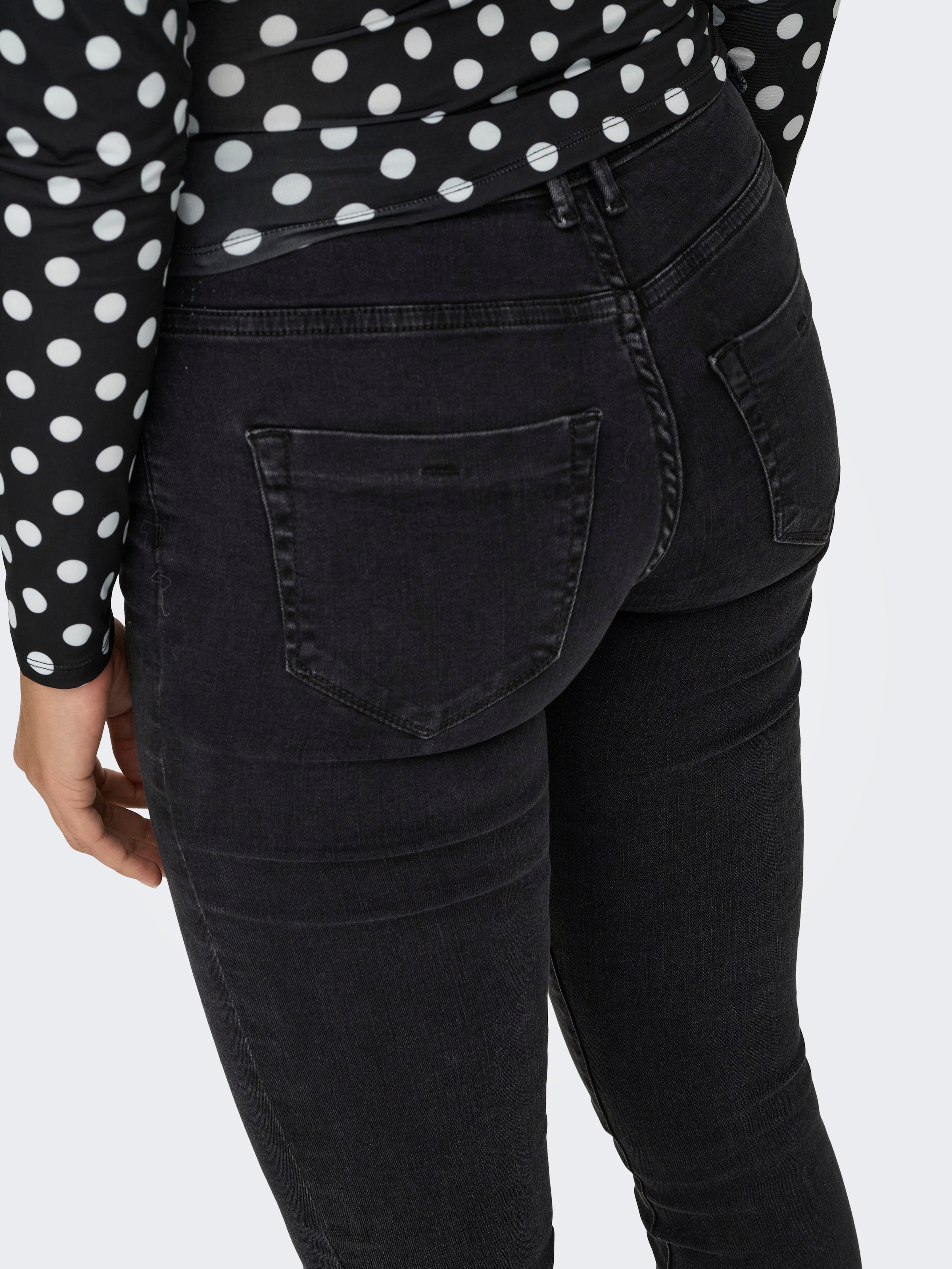 ONLY Skinny-fit-Jeans »ONLSHAPE REG WAIST SKINNY BOX DNM«