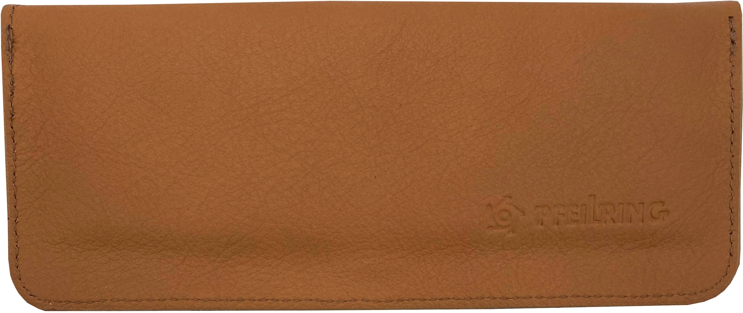 PFEILRING Maniküre-Etui Reißverschlussetui Nappaleder