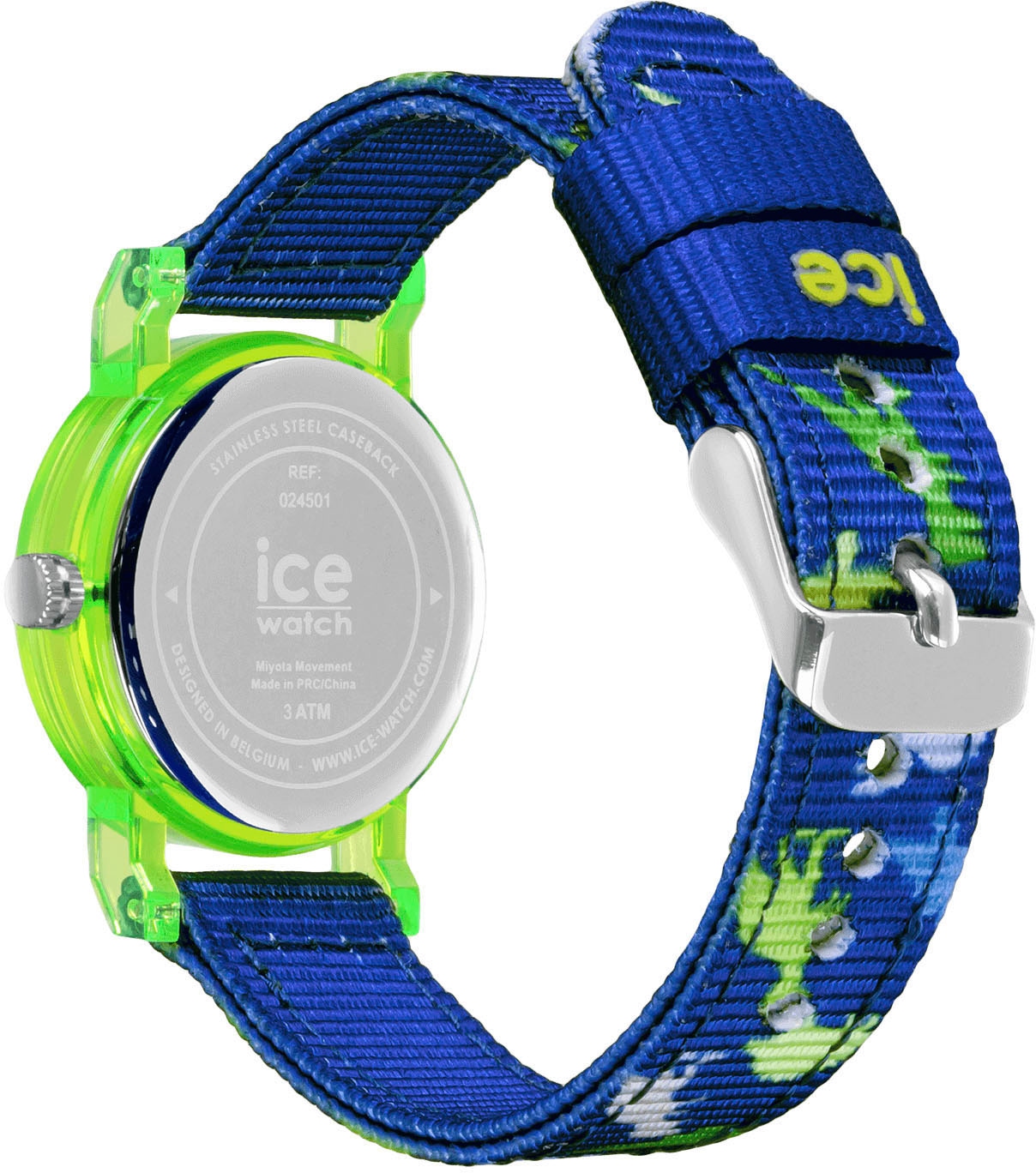 ice-watch Quarzuhr »ICE learning - Boy - Extra Small - 3H« Armbanduhr,Kinder,Lernuhr,Jungen,Schulanfang,Geschenkidee,Dinosaurier
