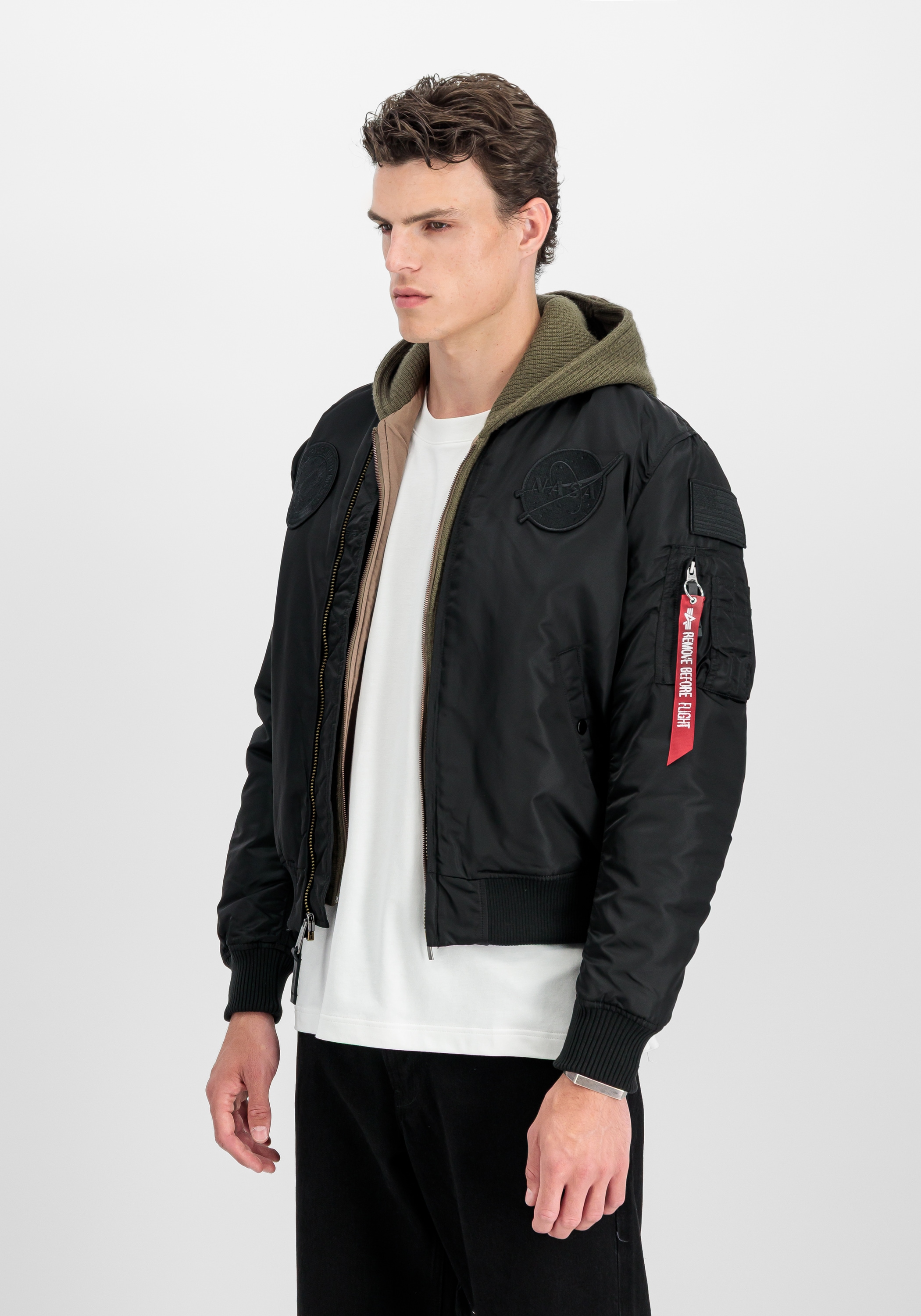 Alpha Industries Bomberjacke »Alpha Industries Men - Bomber Jackets MA-1 VF Vintage Fit NASA«