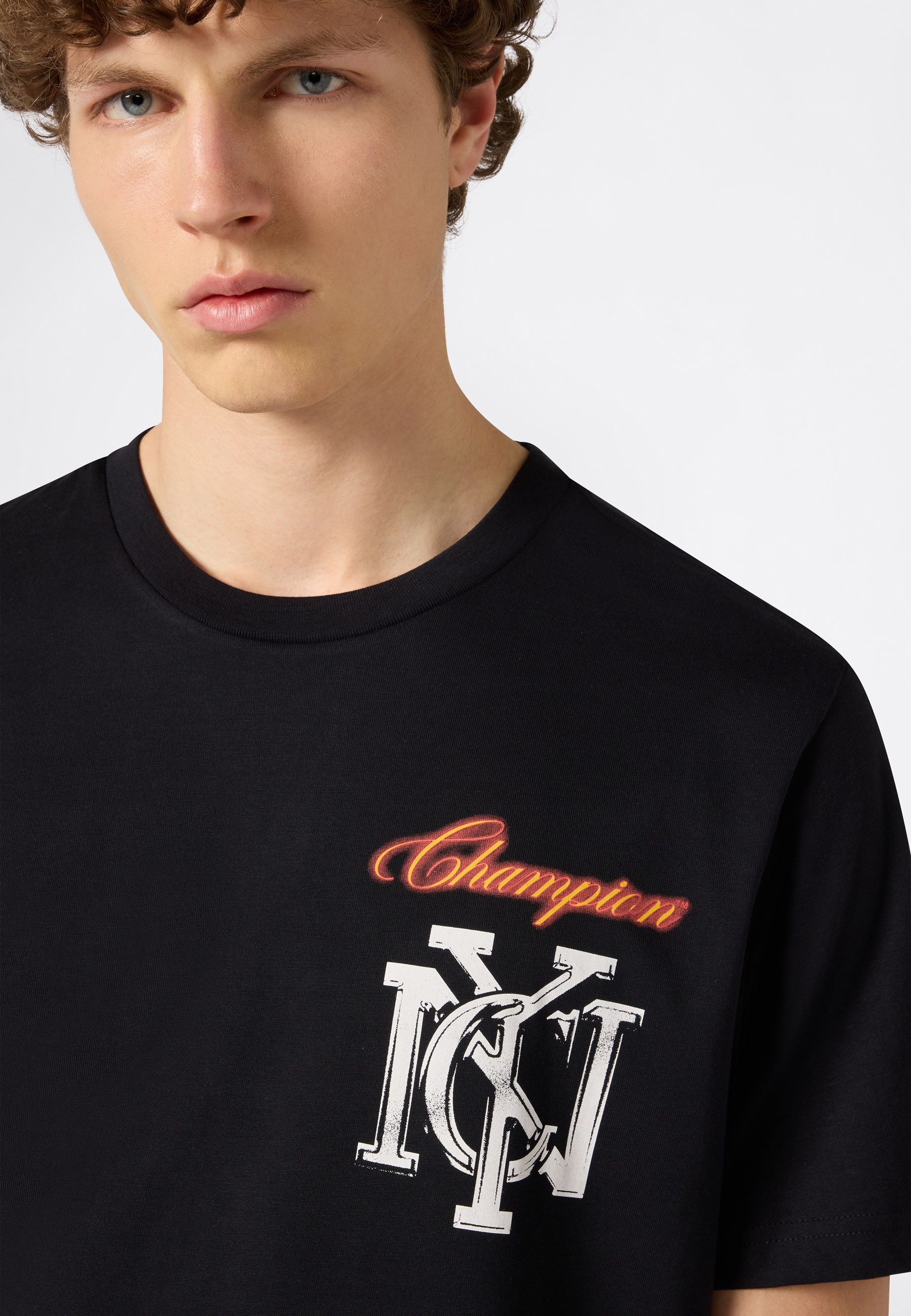 Champion T-Shirt »Graphic Crewneck T-Shirt« mit grafischem Design, für Erwachsene, aus Baumwolle