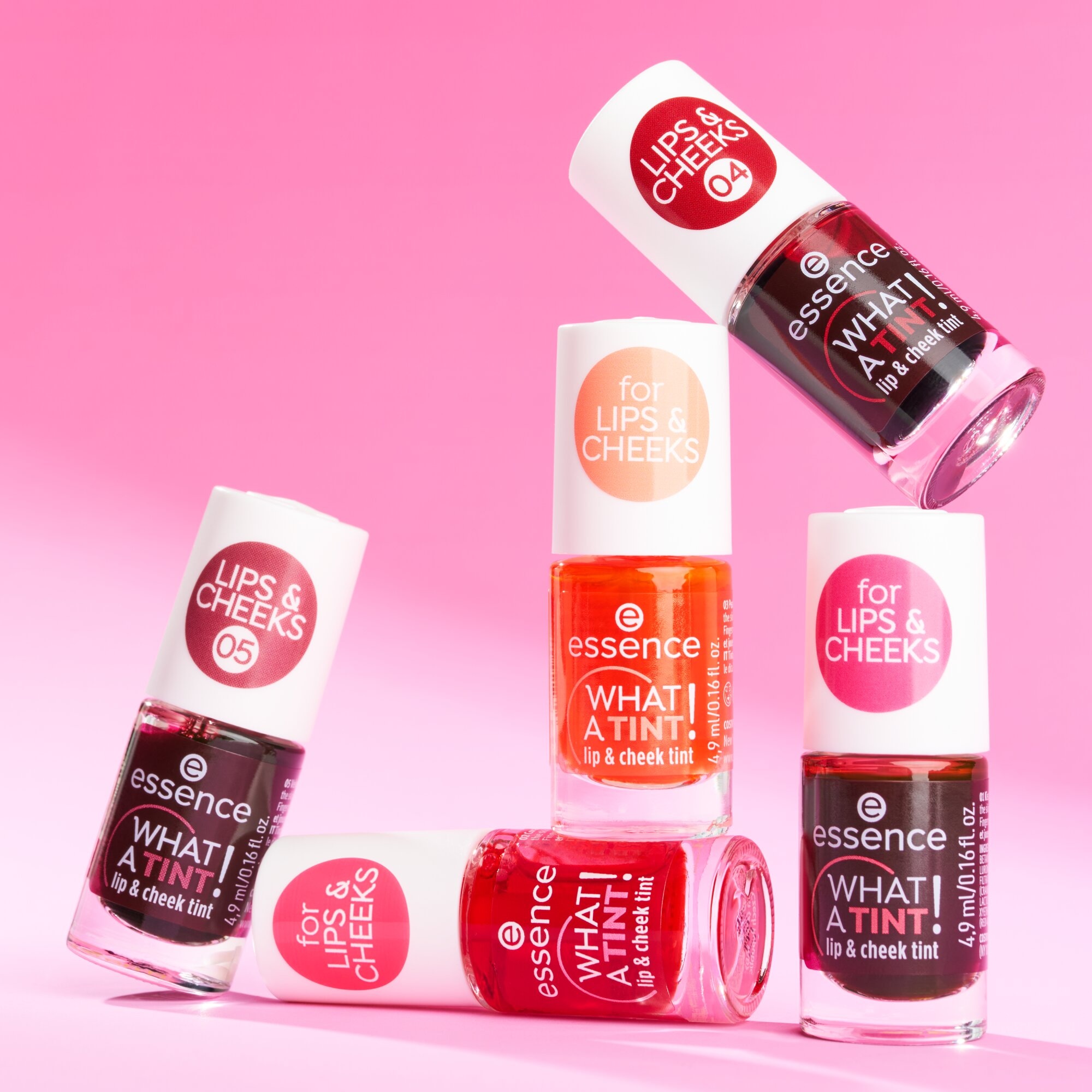 Essence Rouge »WHAT A TINT! lip & cheek tint«