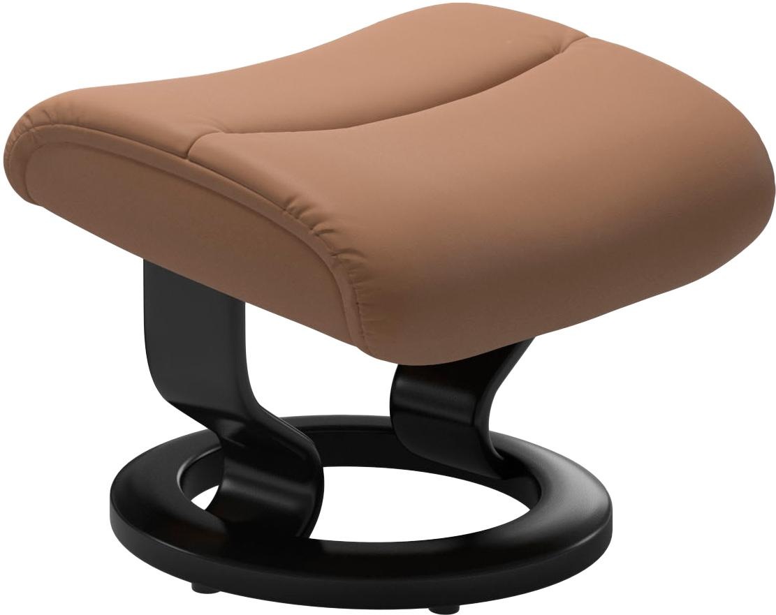Stressless® Relaxsessel »View« Set, Relaxsessel mit Hocker,  mit Classic Base, Größe M,Gestell Schwarz