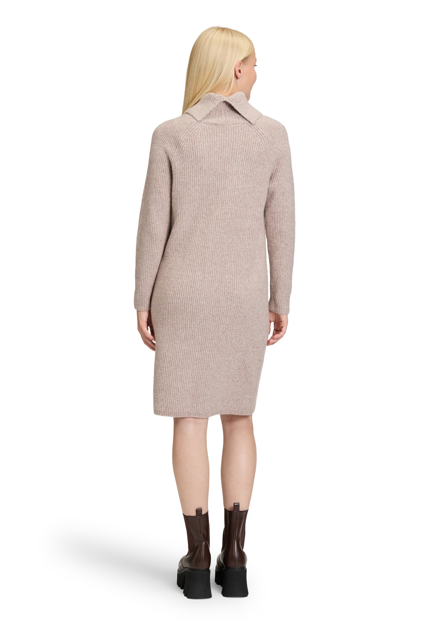 Cartoon Strickkleid »Strickkleid mit Turtle Neck«