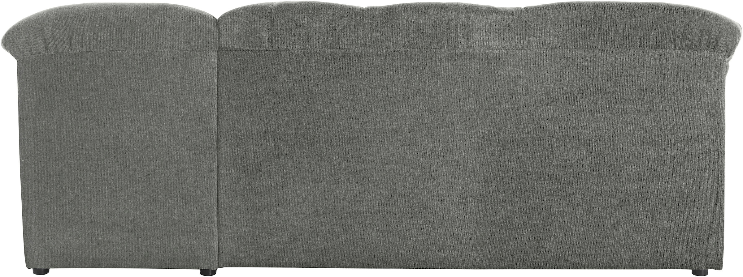 DOMO collection Ecksofa »Pegnitz, elegante Rückensteppung,  komfortabel, L-Form« wahlweise mit Bettfunktion