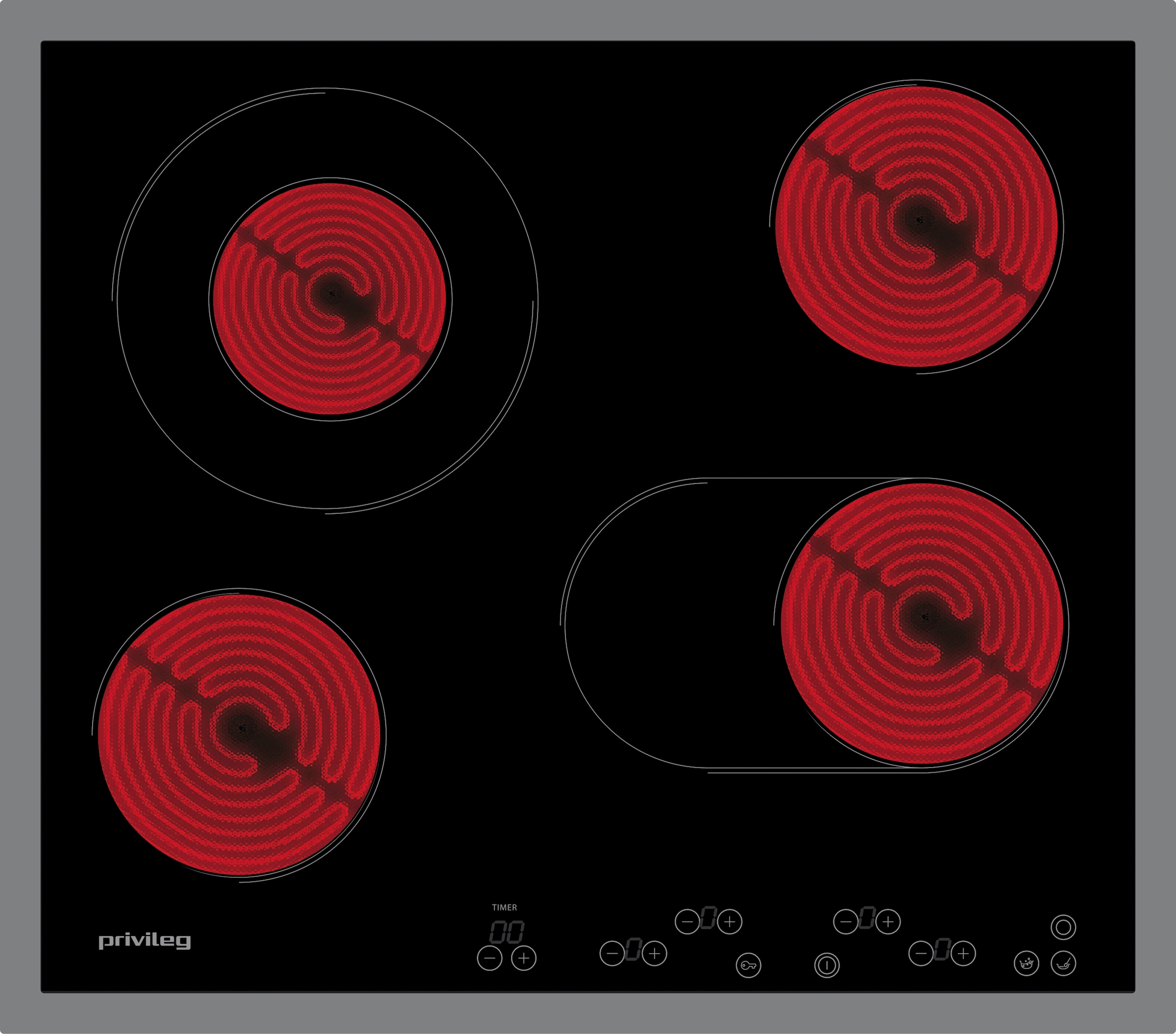 Privileg Backofen-Set »PBB52HROK«, Hydrolyse