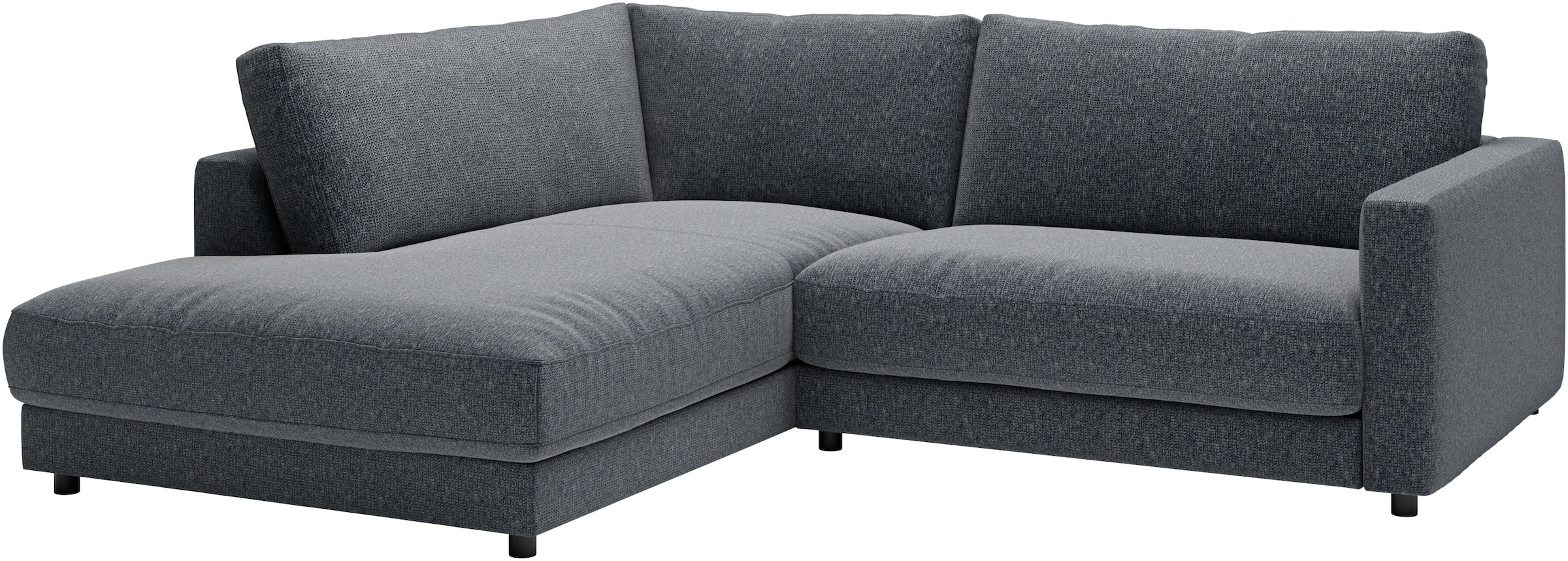 Home affaire Ecksofa »Ecksofa Jiro, L-Form, große Sitztiefe, Breite 252 cm« lose Sitz- & Rückenkissen, weicher Polsteraufbau, komfortabel & modern