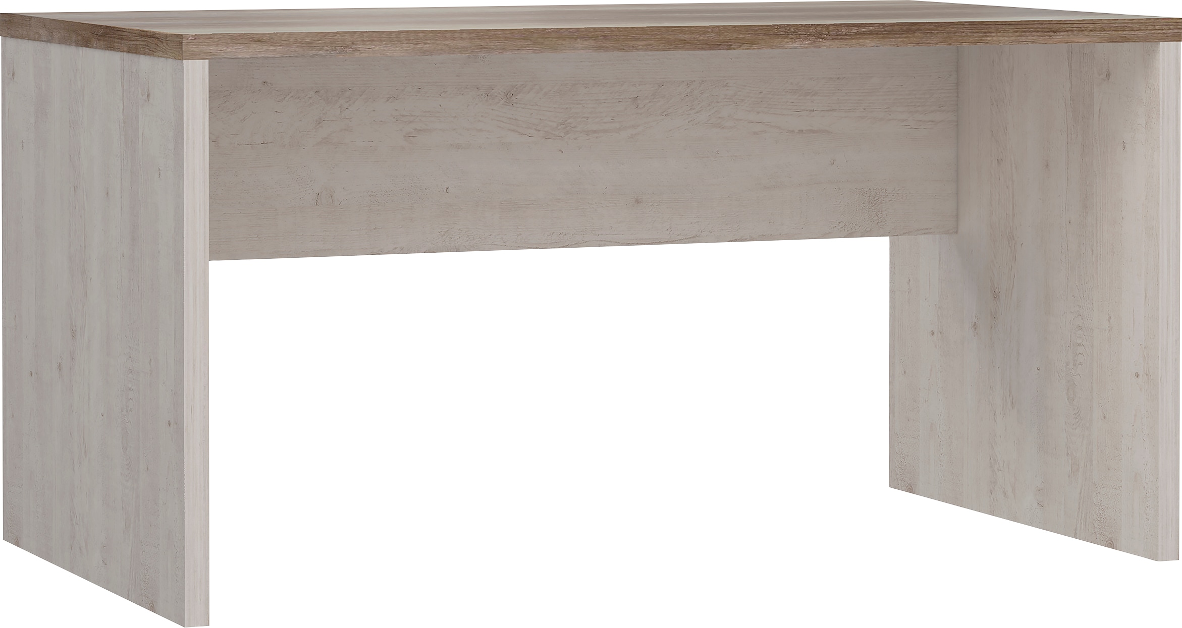 FORTE Schreibtisch »Duro«, Computertisch, in 140 oder 160 cm Breite, im Landhausstil