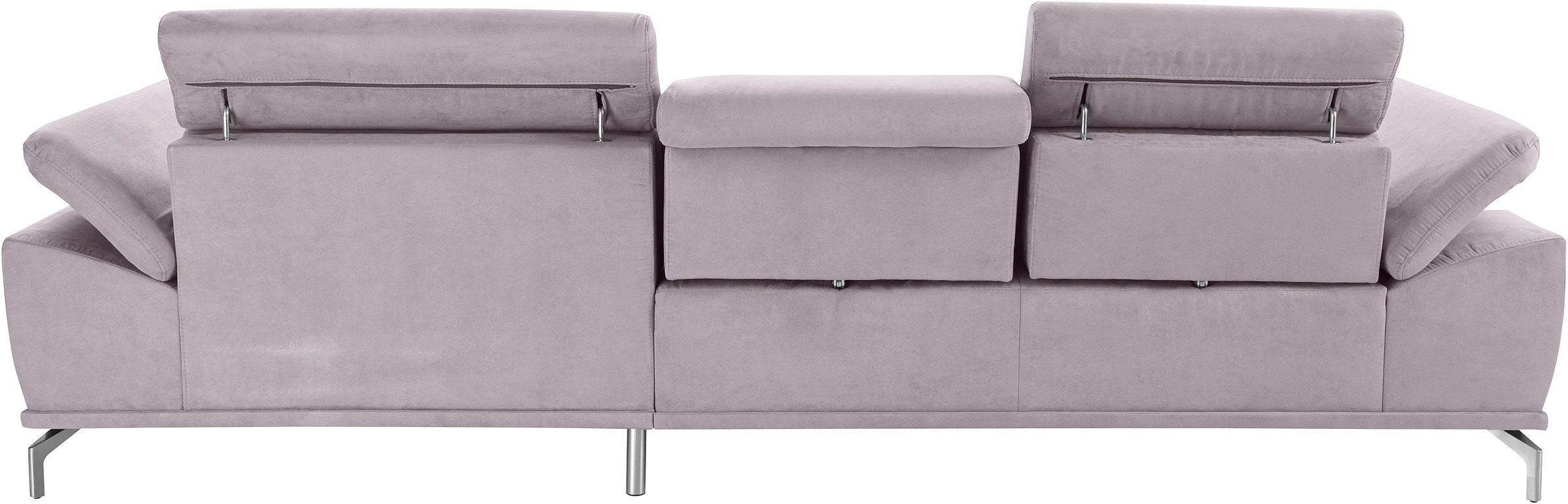 sit&more Ecksofa »Scorpio L-Form«, inklusive Sitztiefenverstellung, wahlweise mit Kopfverstellung