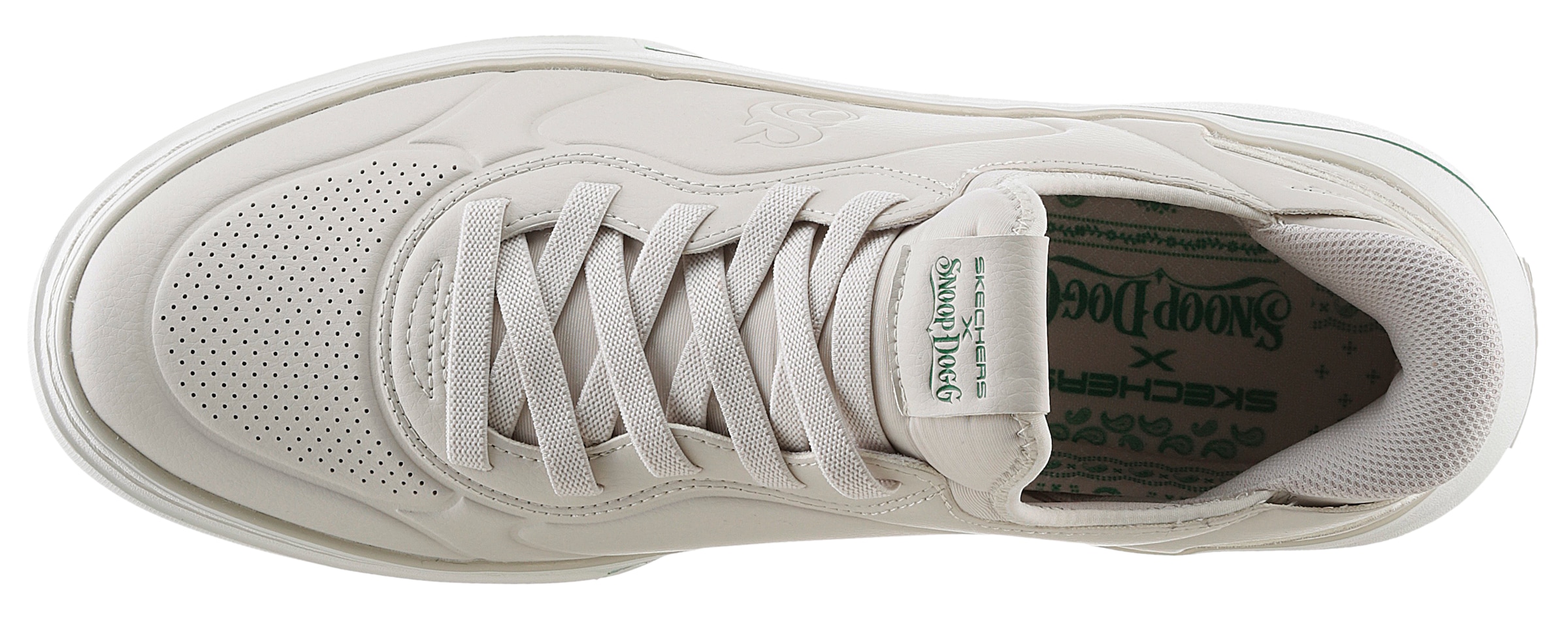 Skechers Slip-On Sneaker »SNOOP ONE-NEXT EPISODE«, Schlupfschuh, Freizeitschuh mit Slip-Ins Funktion