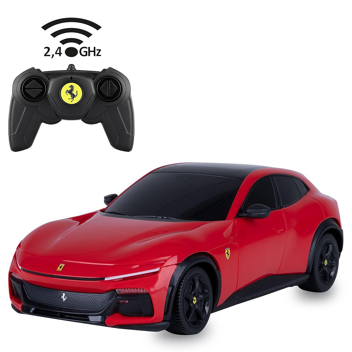 Jamara RC-Auto »Ferrari Purosangue 1:24 rot 2,4GHz«