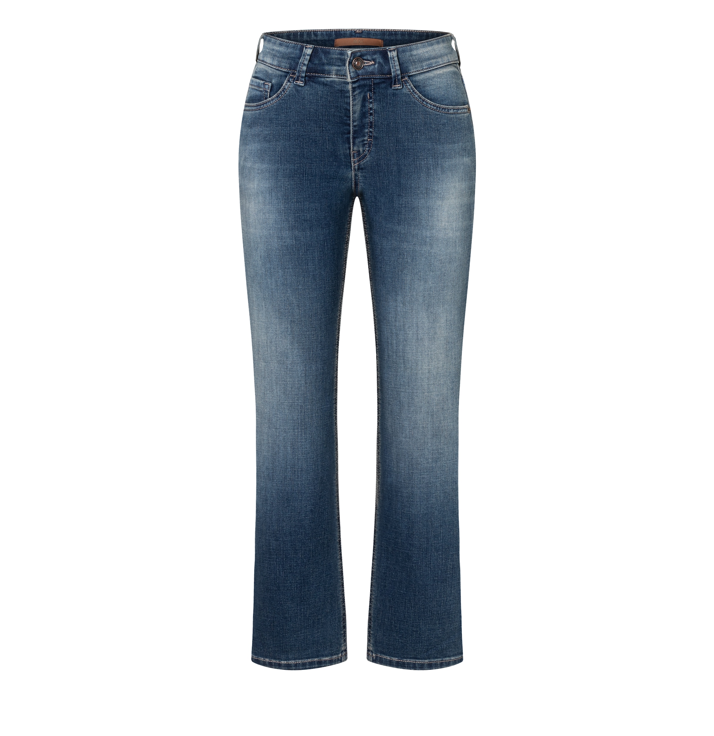 MAC Slim-fit-Jeans »CARRIE straight« Atmungsaktiver Ganzjahres-Denim
