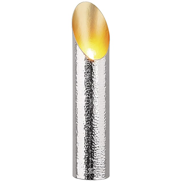 Fink Teelichthalter »FIRAT«, Kerzenhalter, mit besonderem Lichteffekt, aus  Metall, vernickelt bequem kaufen