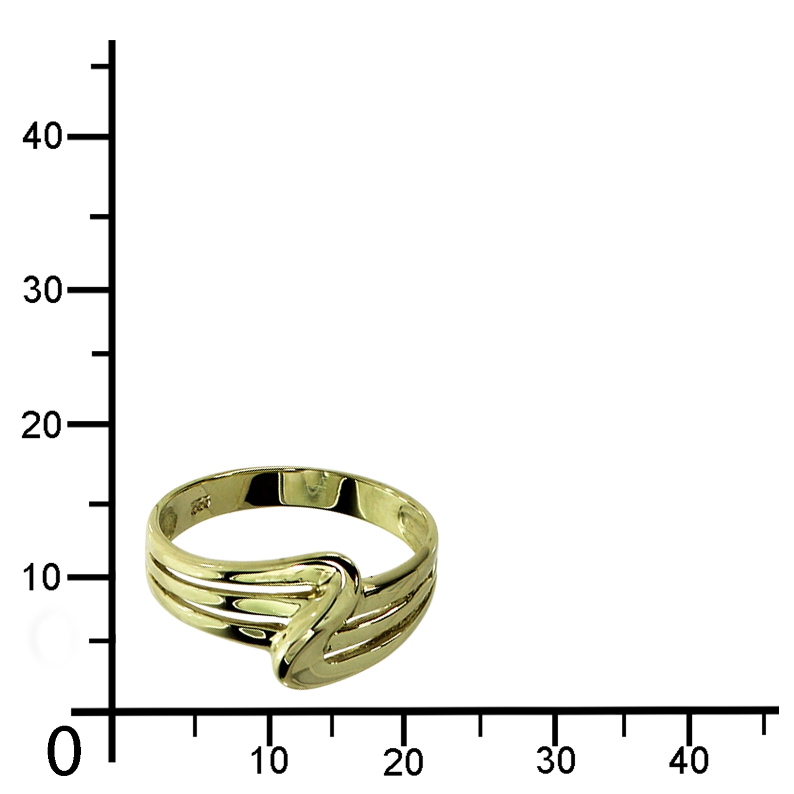 OSTSEE-SCHMUCK Fingerring »- Ursine - Gold 333/000 - ohne Stein«