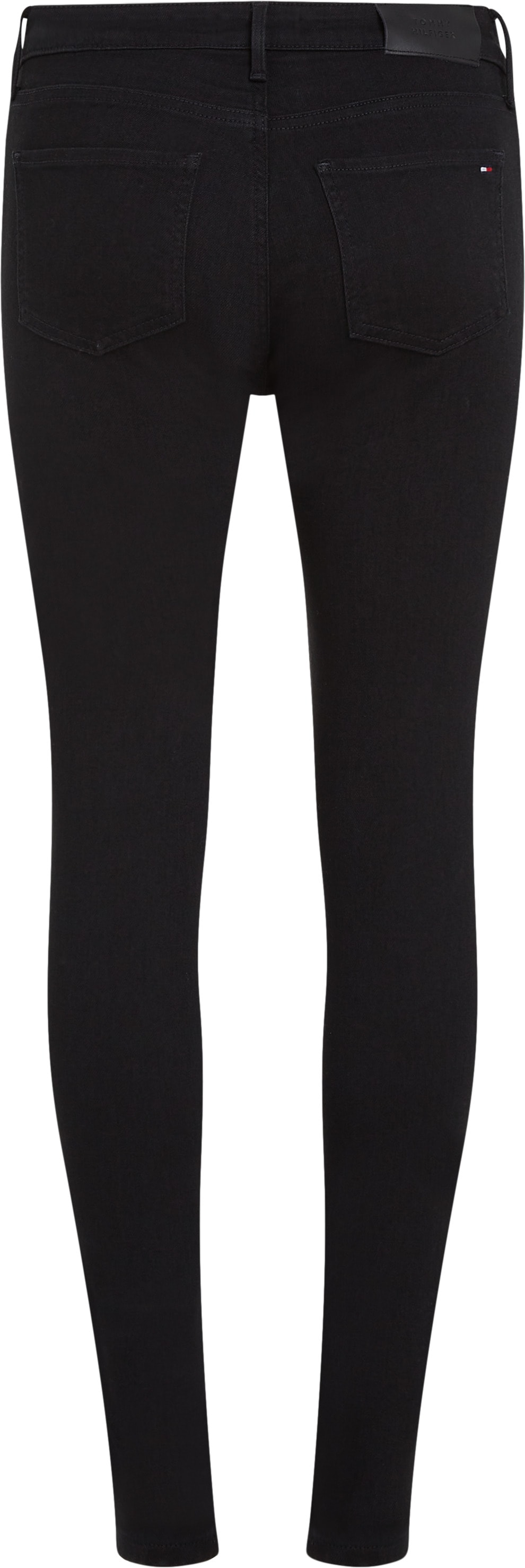 Tommy Hilfiger Skinny-fit-Jeans »COMO Skinny Regular Waist«, mit Logo-Badge, in Knöchellänge