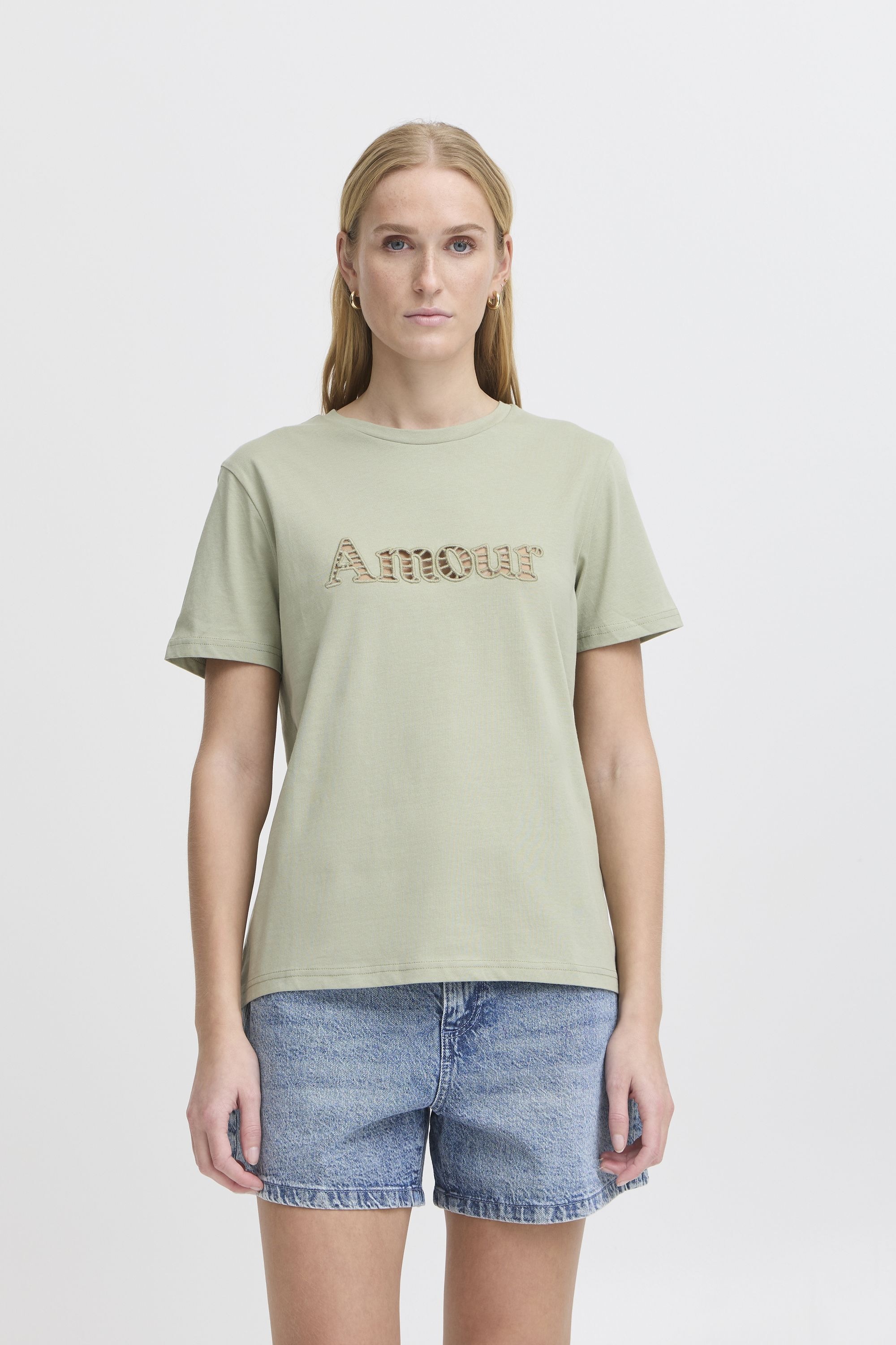 Ichi Rundhalsshirt »Rundhalsshirt IHPENDO«