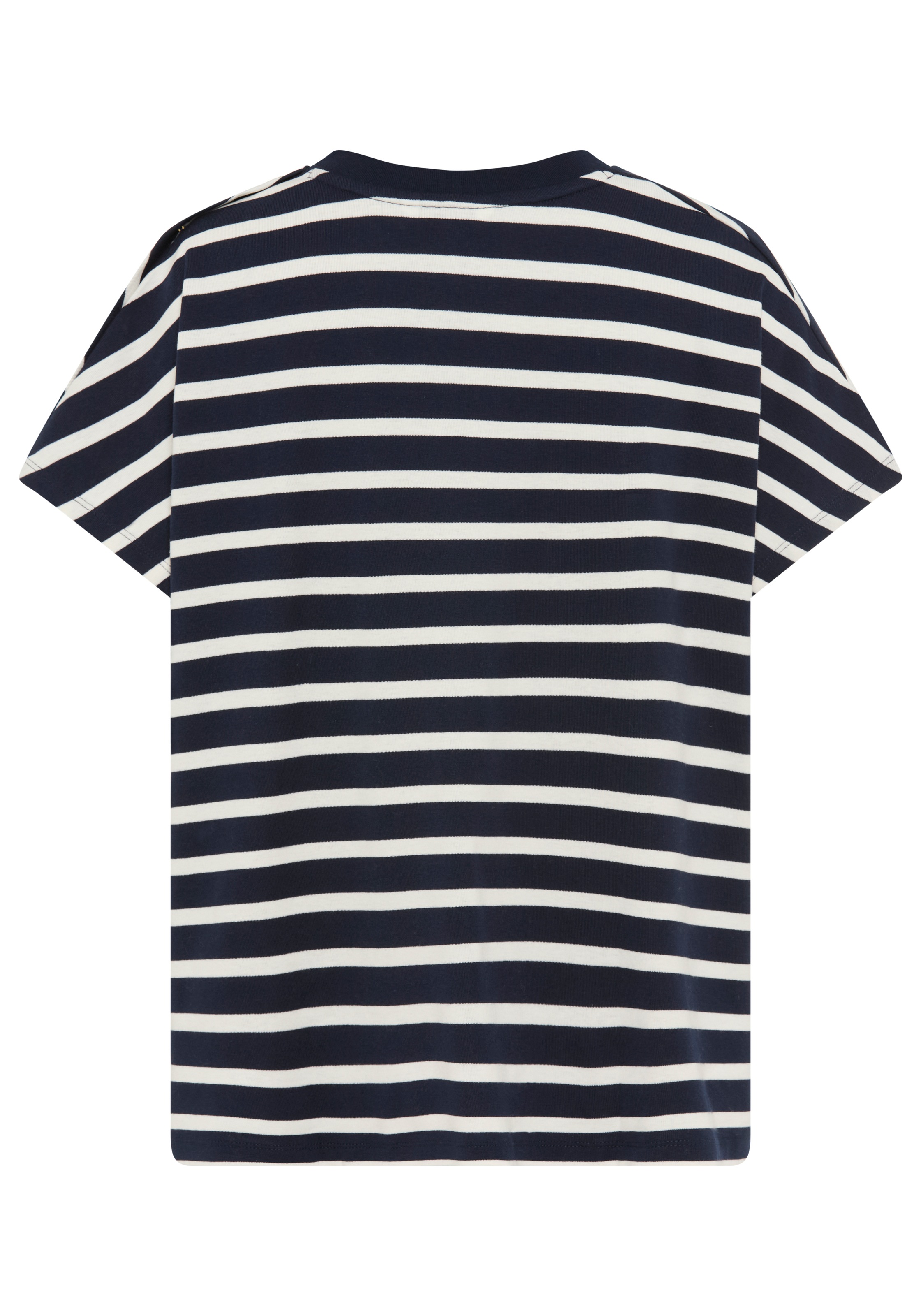 Tommy Hilfiger Curve Kurzarmshirt »CRV GOLD BUTTON SS TEE«, in großen Größen