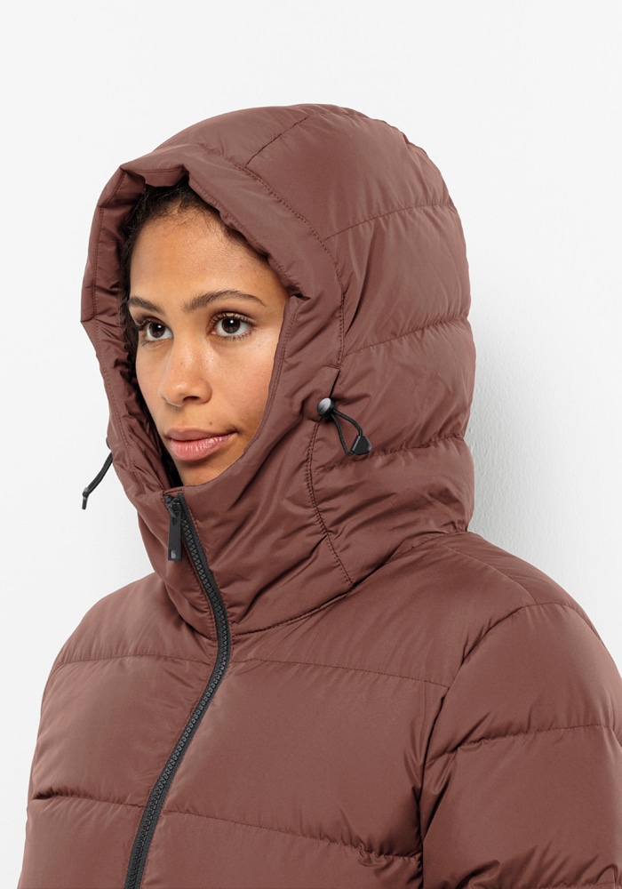 Jack Wolfskin Daunenjacke »FROZEN PALACE JACKET W«, mit Kapuze