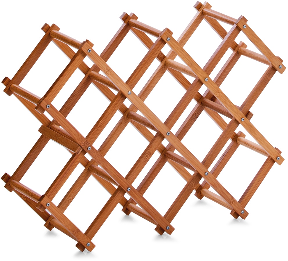 Zeller Present Weinregal »Bamboo«, aus hochwertigem Bambus